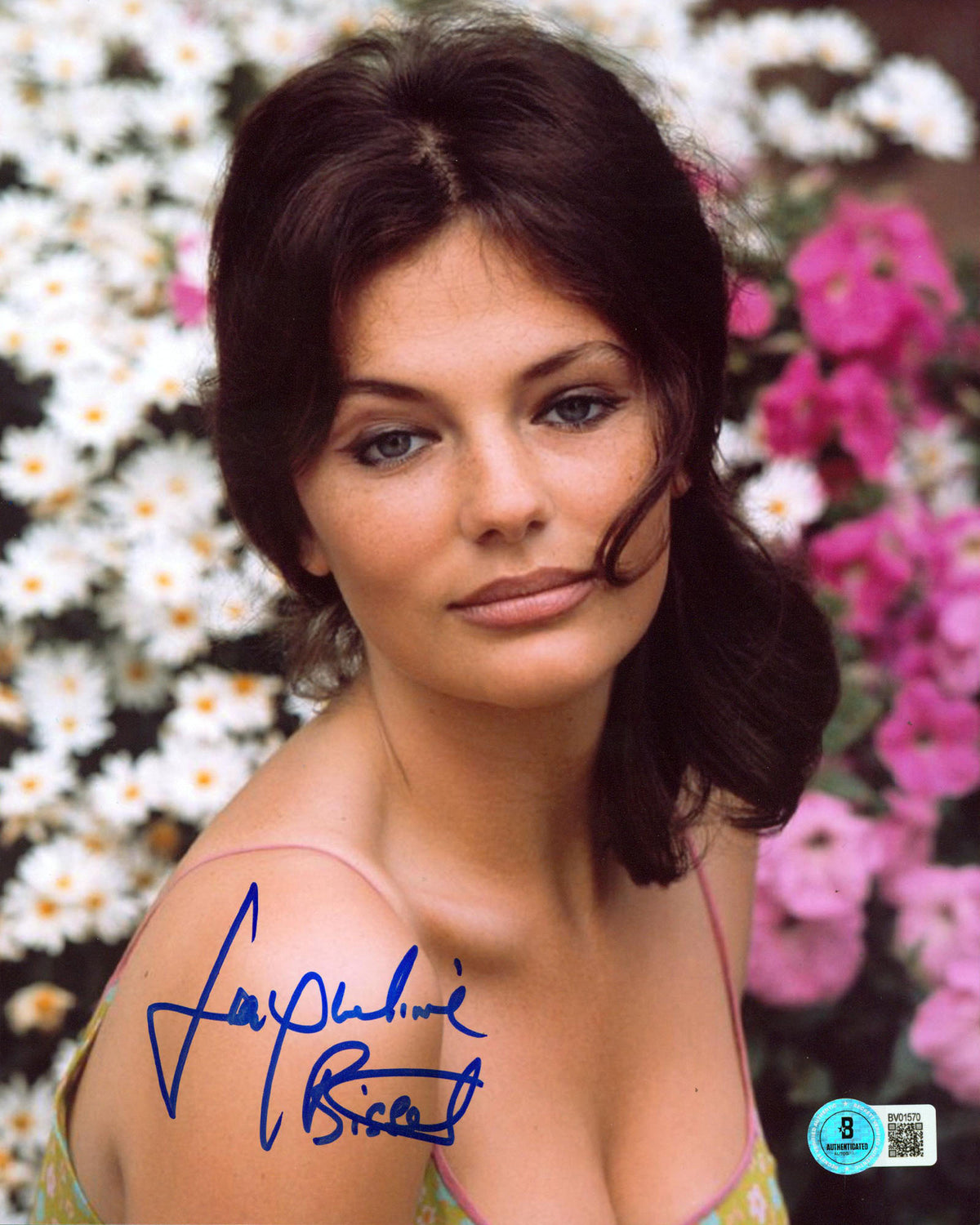 Jacqueline Bisset The Deep Authentic Signed 8x10 Vertical Photo BAS 8