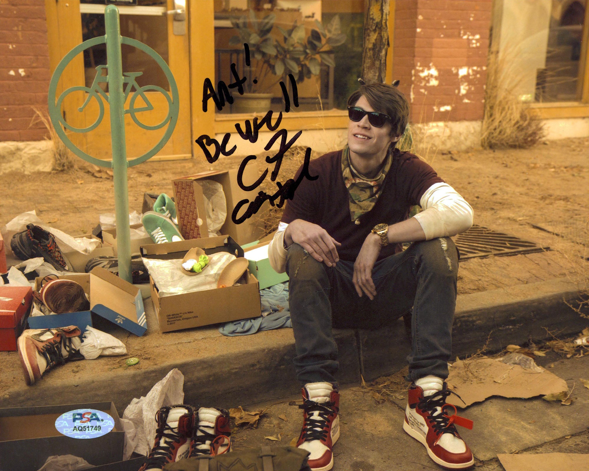 Colin Ford Daybreak "Ant! Be Well" Authentic Signed 8x10 Photo PSA/DNA #AQ51749