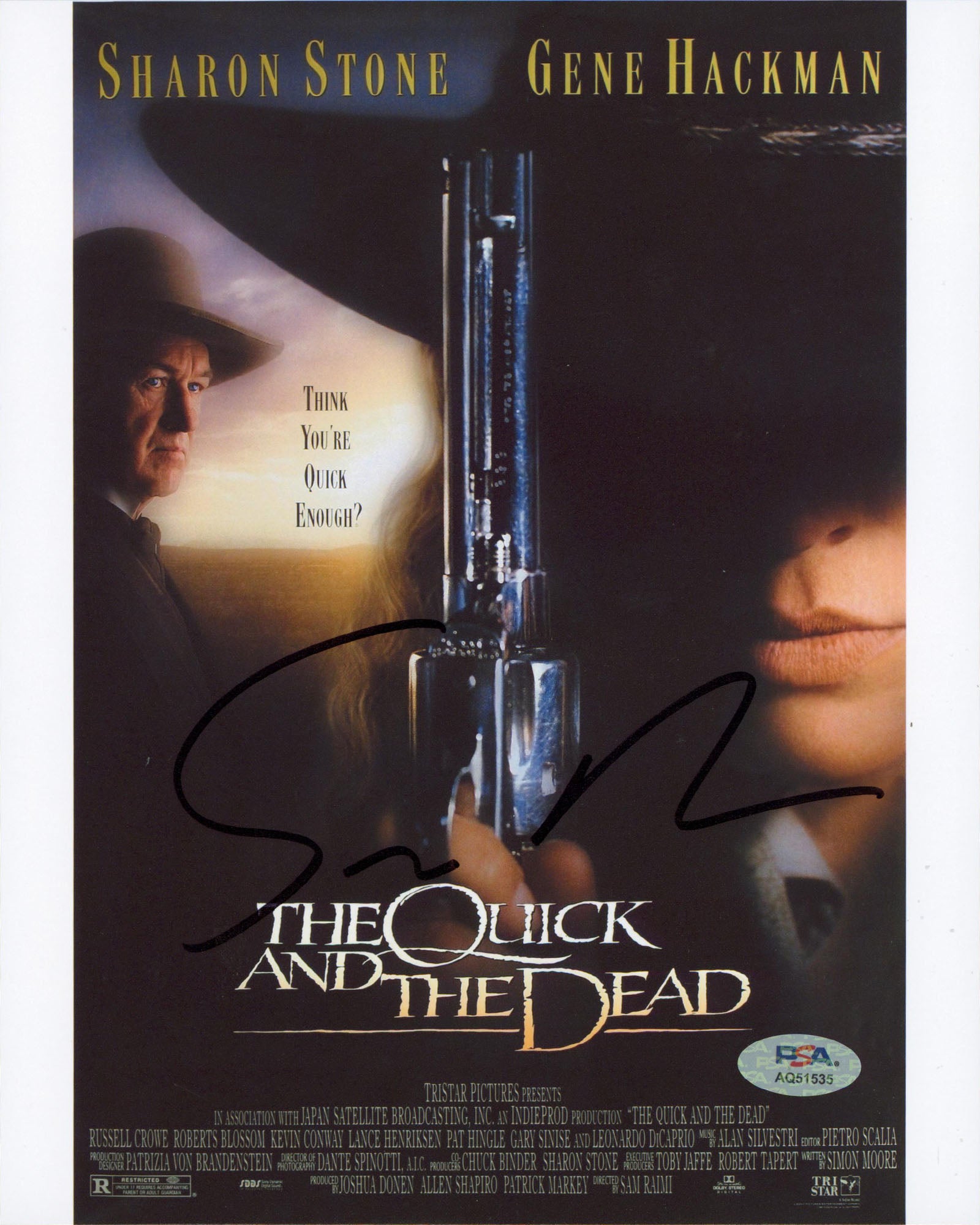 Sam Raimi The Quick and the Dead Authentic Signed 8x10 Photo PSA/DNA #AQ51535