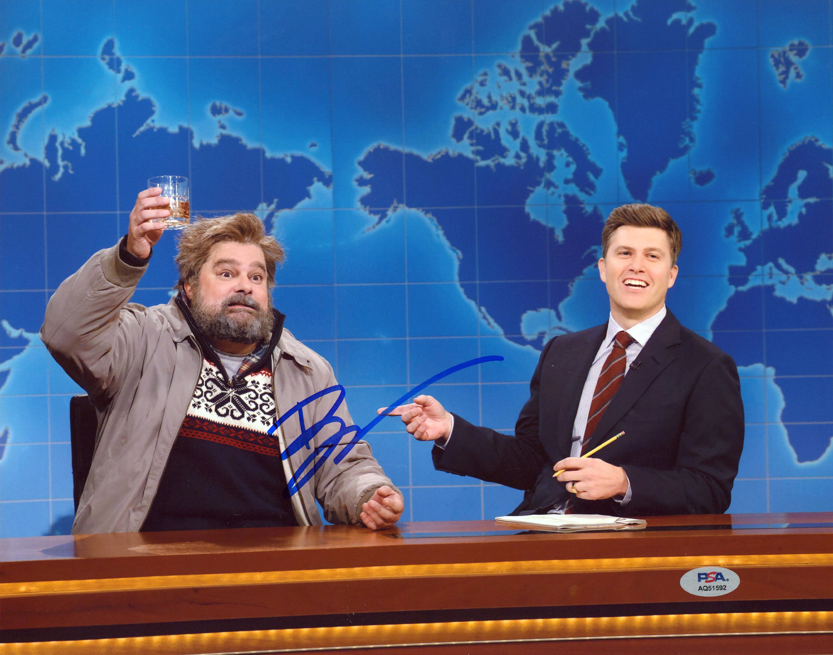 Bobby Moynihan Saturday Night Live Authentic Signed 11x14 Photo PSA/DNA #AQ51592