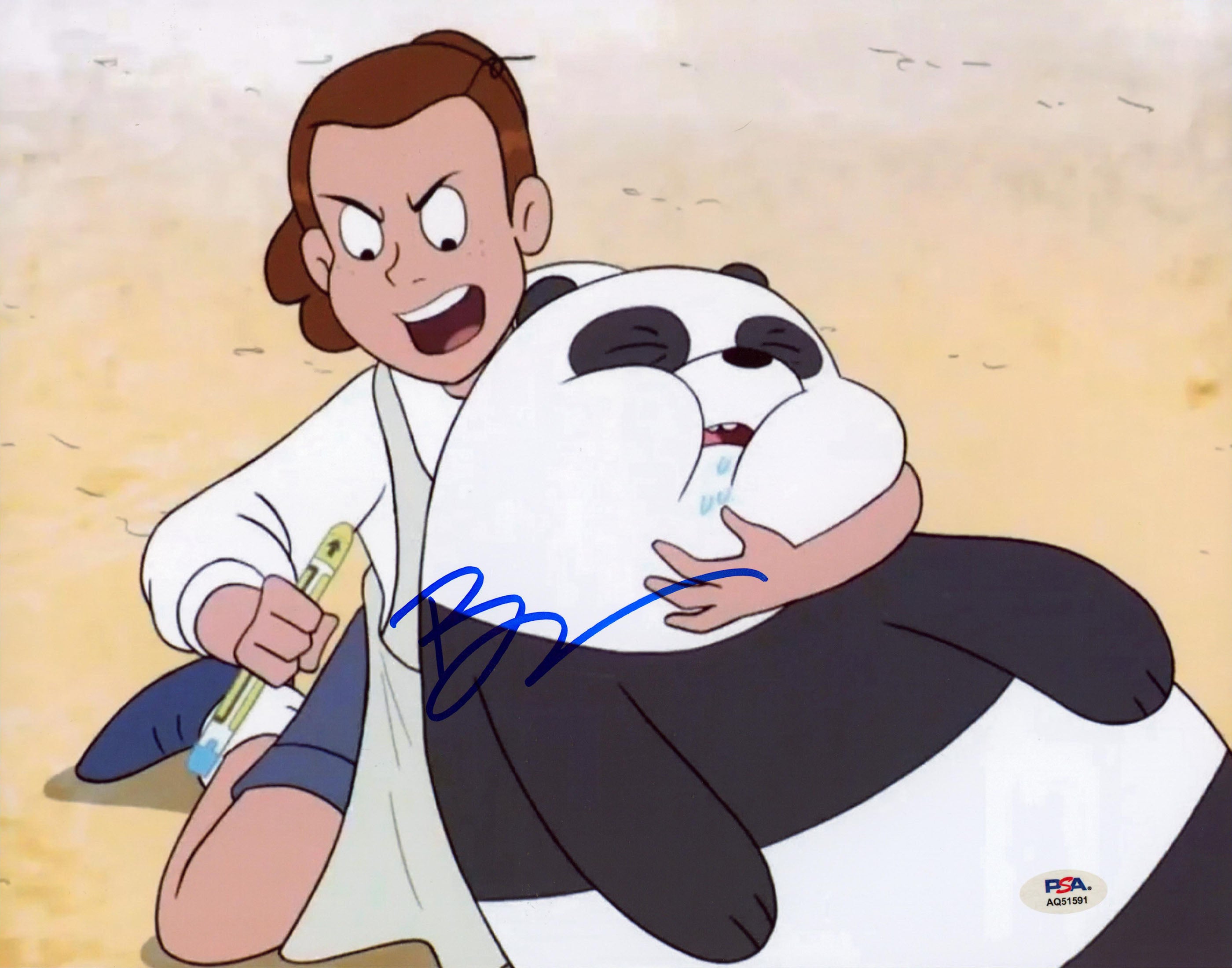 Bobby Moynihan We Bare Bears Authentic Signed 11x14 Photo PSA/DNA #AQ51591