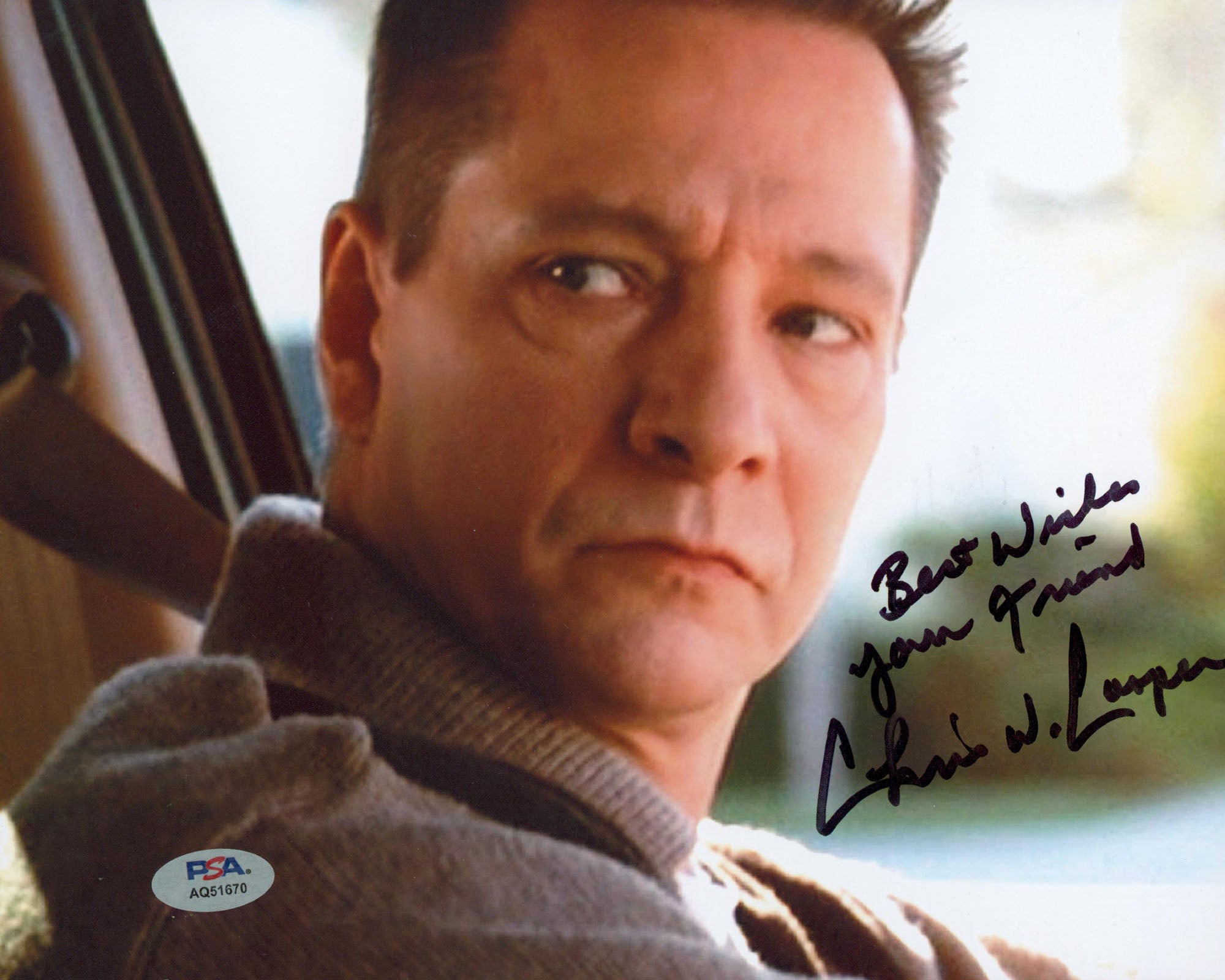Chris Cooper American Beauty "Best Wishes" Signed 8x10 Photo PSA/DNA #AQ51670