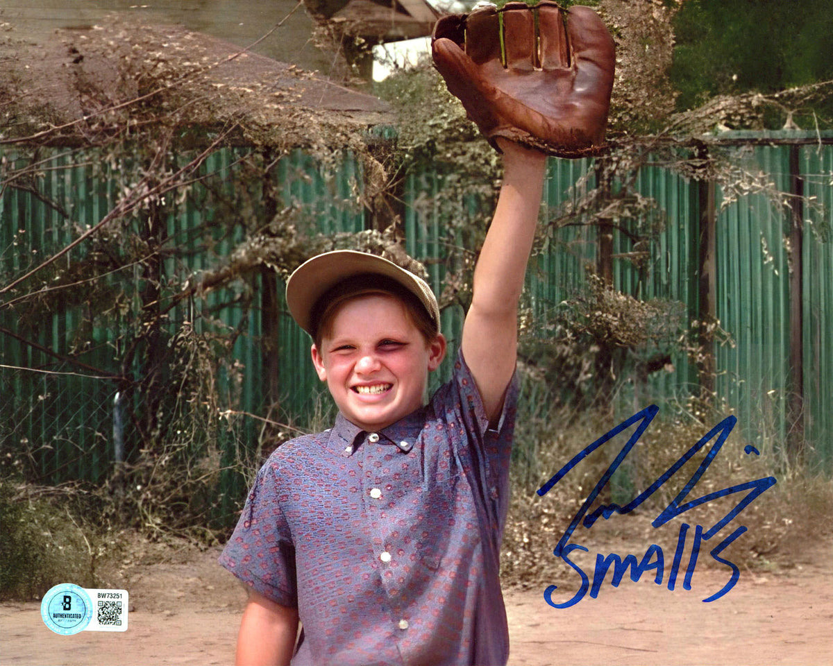 Tom Guiry The Sandlot "Smalls" Authentic Signed 8x10 Glove Photo BAS
