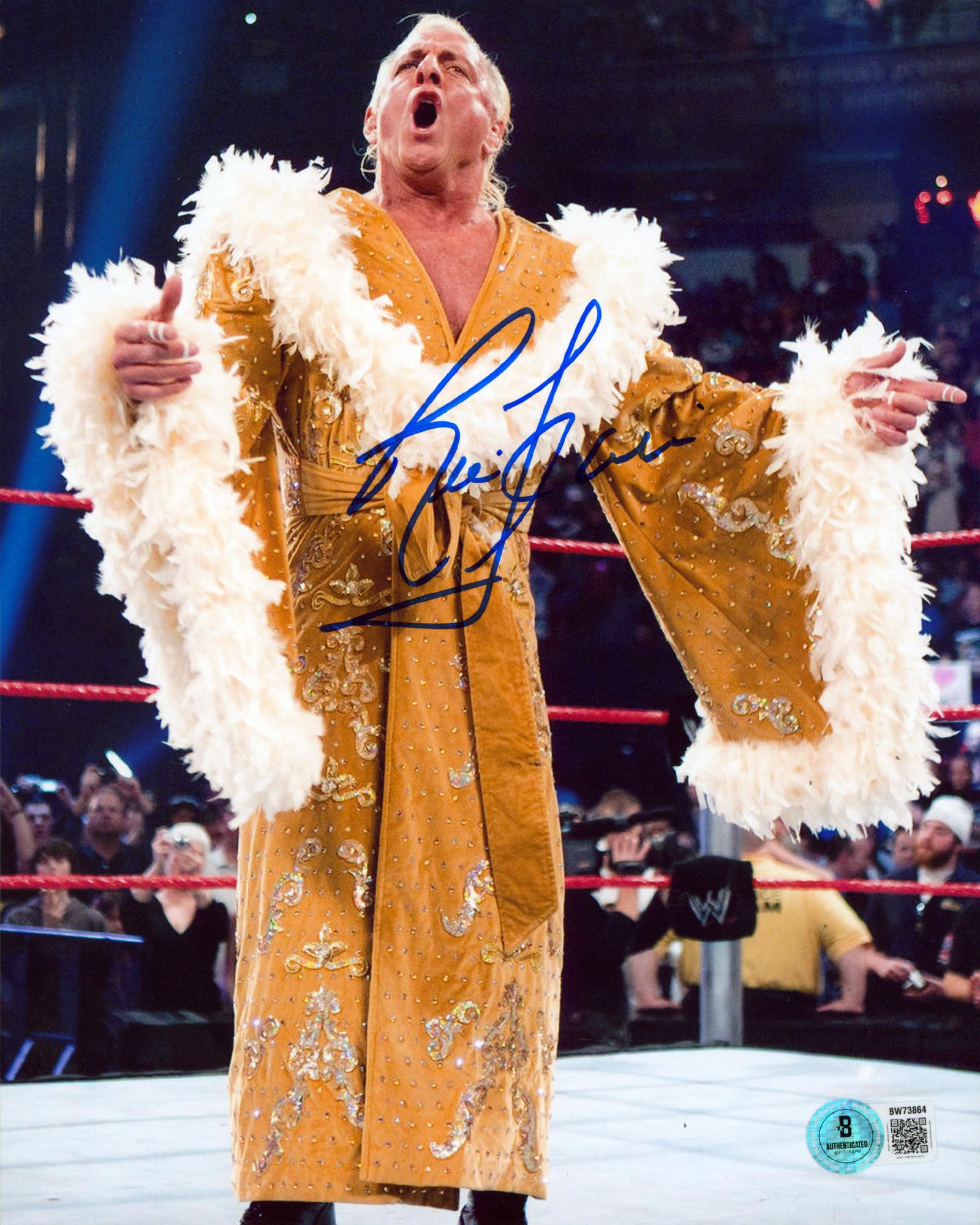 Ric Flair WWE Authentic Signed 8x10 Vertical Photo Autographed BAS