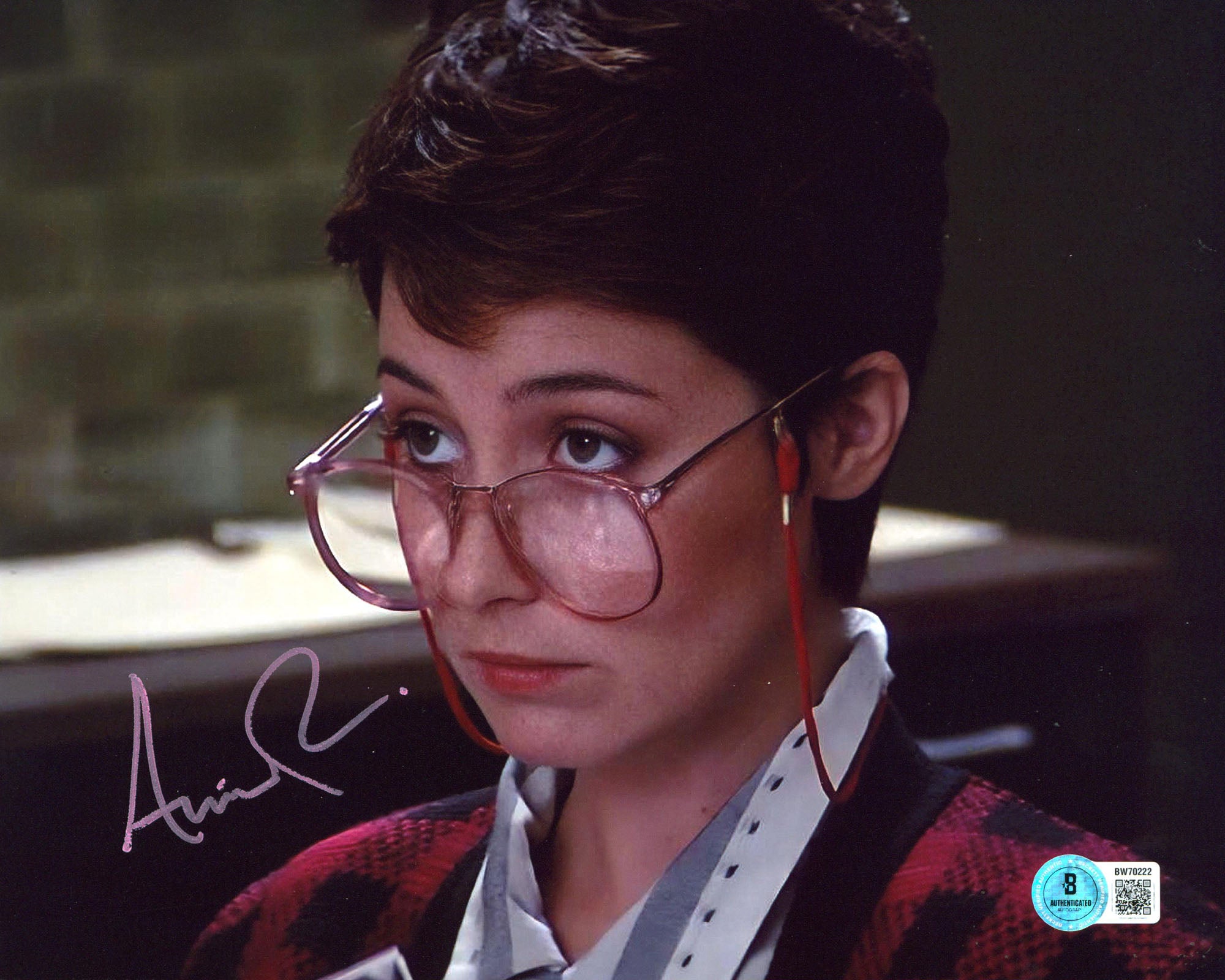 Annie Potts Ghostbusters Authentic Signed 8x10 Horizontal Photo BAS 12