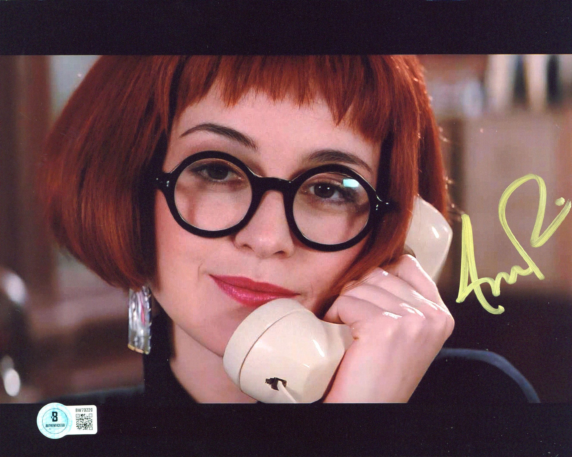 Annie Potts Ghostbusters Authentic Signed 8x10 Horizontal Photo BAS 13