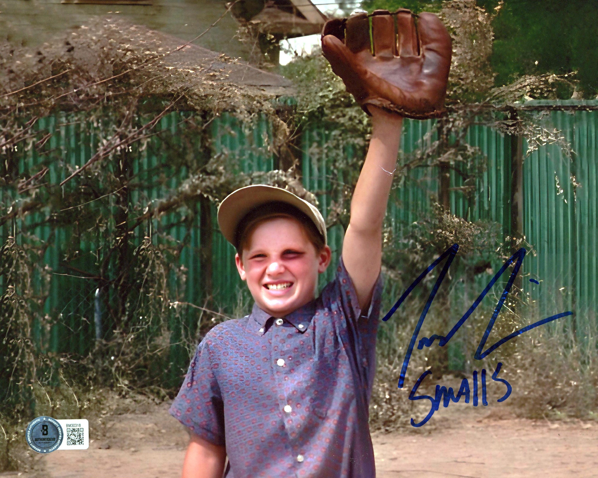 Tom Guiry The Sandlot "Smalls" Authentic Signed 8x10 Photo BAS #BM30318