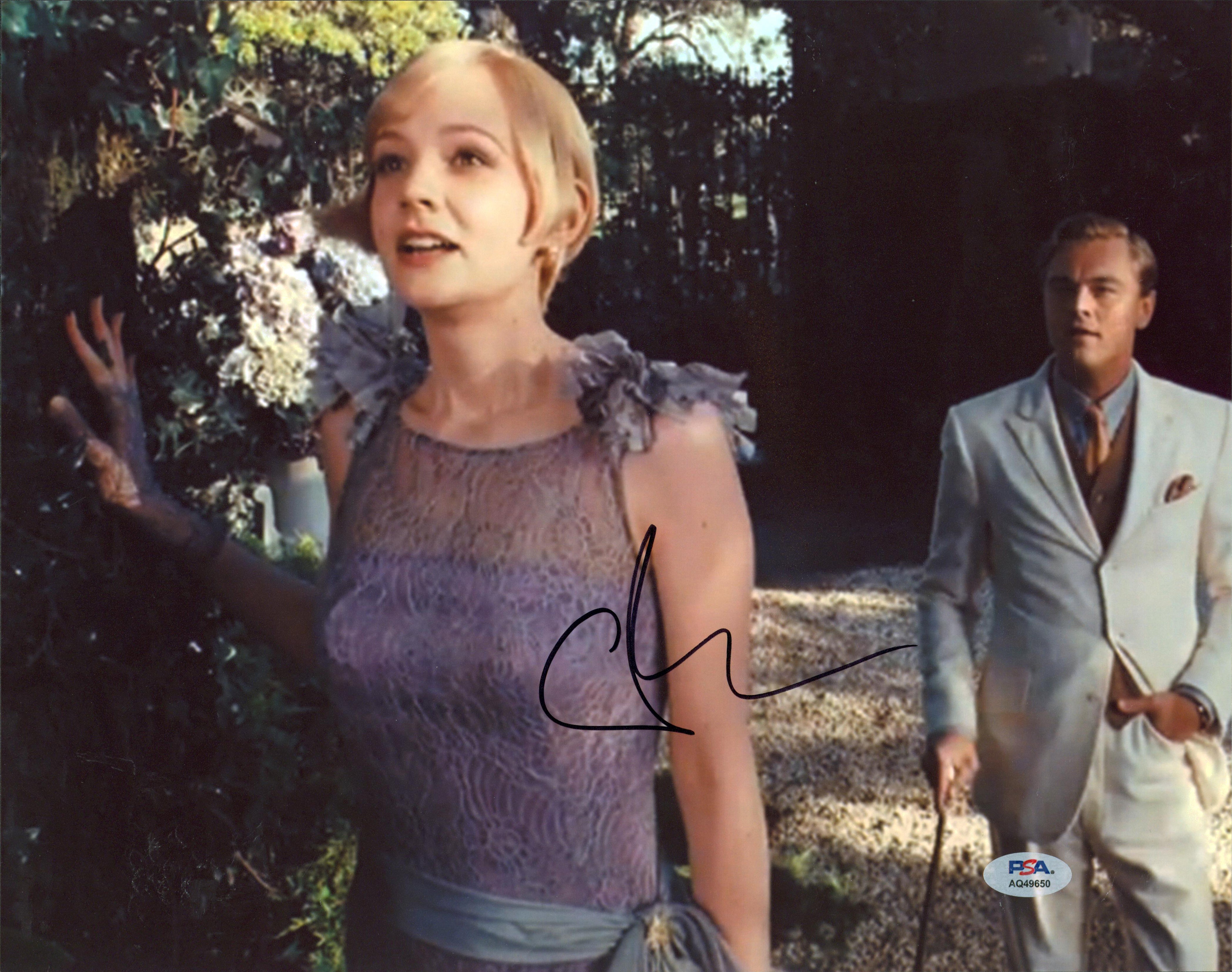 Carey Mulligan The Great Gatsby Authentic Signed 11x14 Photo PSA/DNA #AQ49650