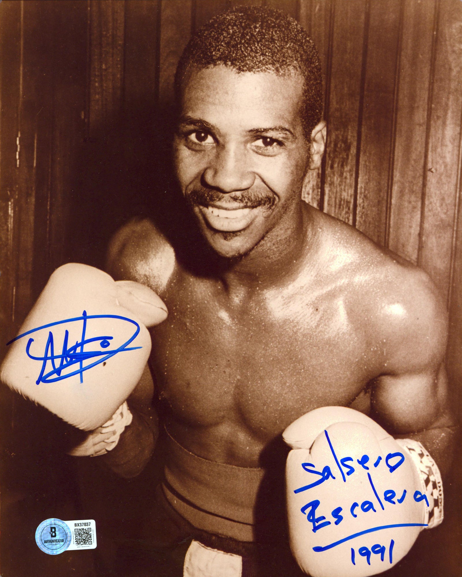 Alfredo Escalera "Salsero" Authentic Signed 8x10 Photo Autographed BAS #BX37037