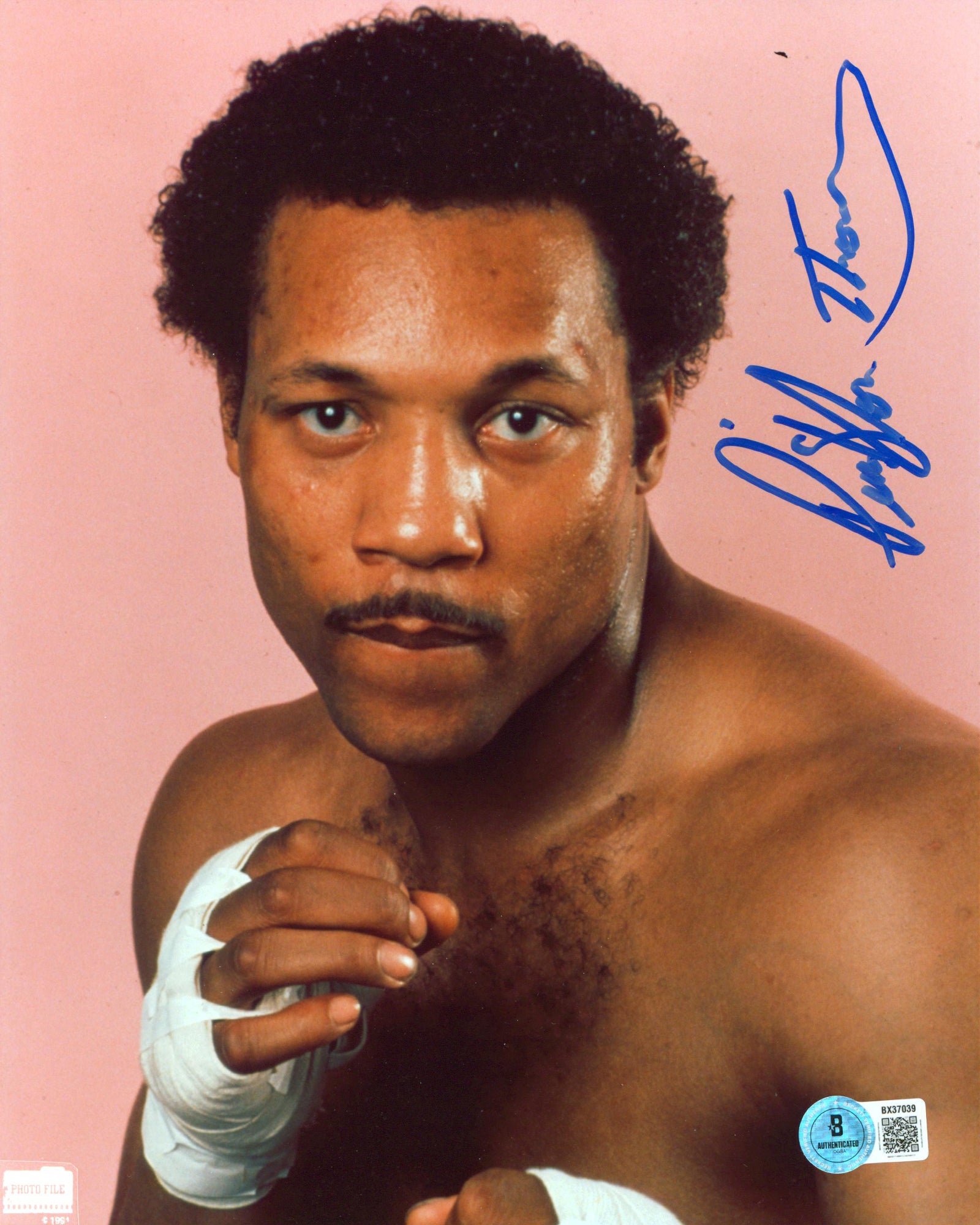 Pinklon Thomas Authentic Signed 8x10 PhotoFile Photo Autographed BAS #BX37039