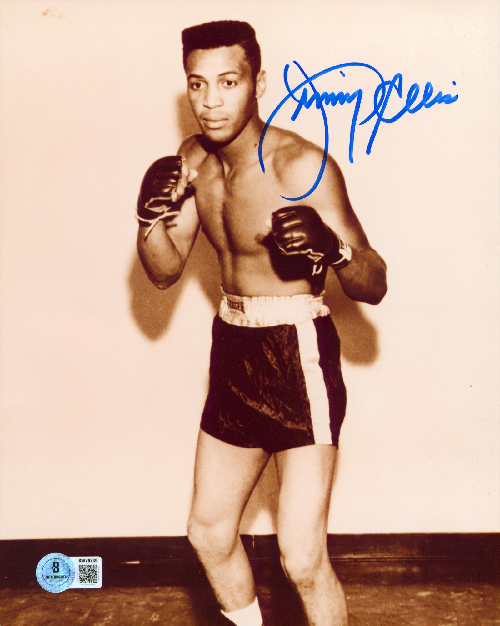 Jimmy Ellis Authentic Signed 8x10 Vertical Photo Autographed BAS #BW70739