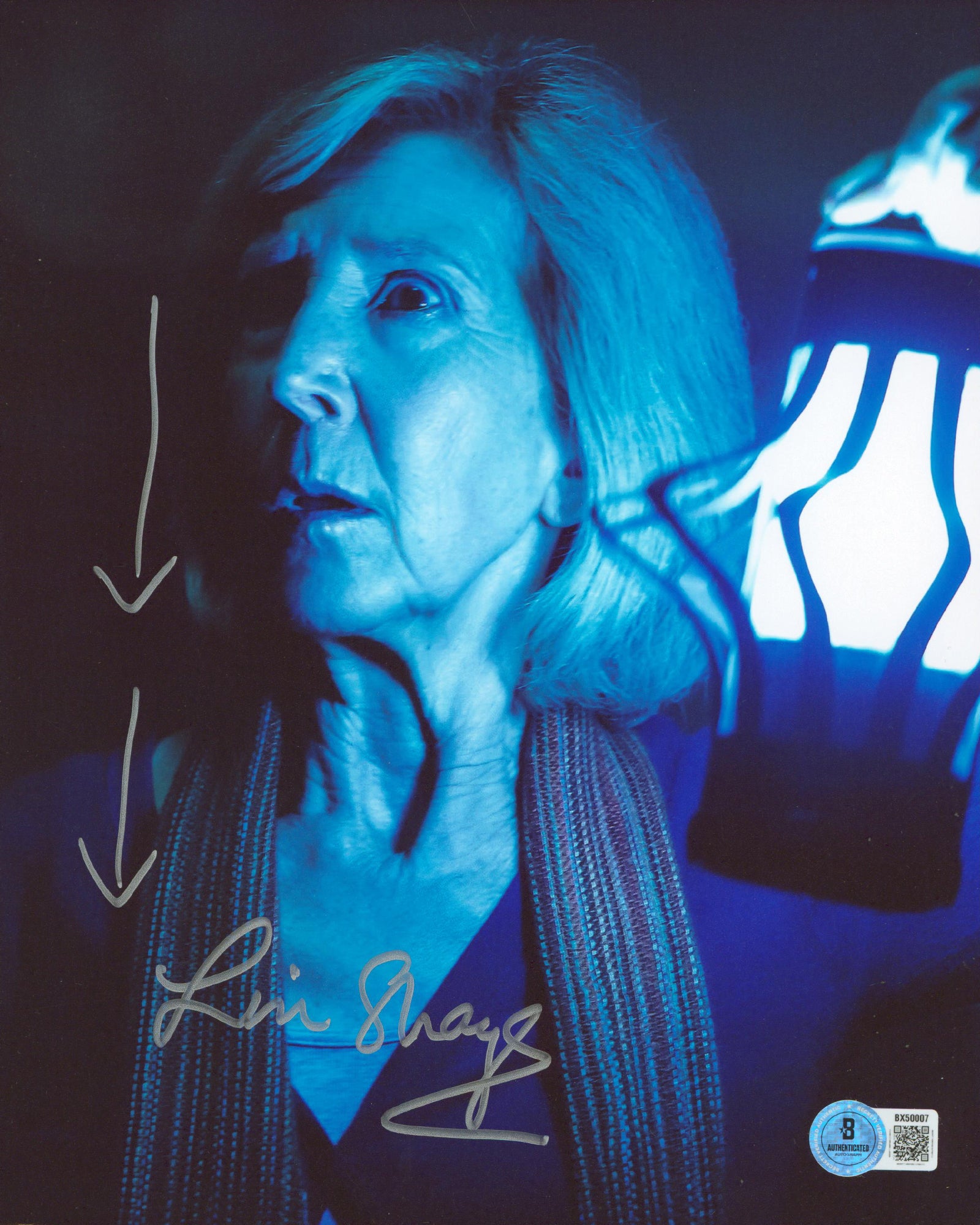 Lin Shaye Insidious Authentic Signed 8x10 Vertical Photo Autographed BAS 1