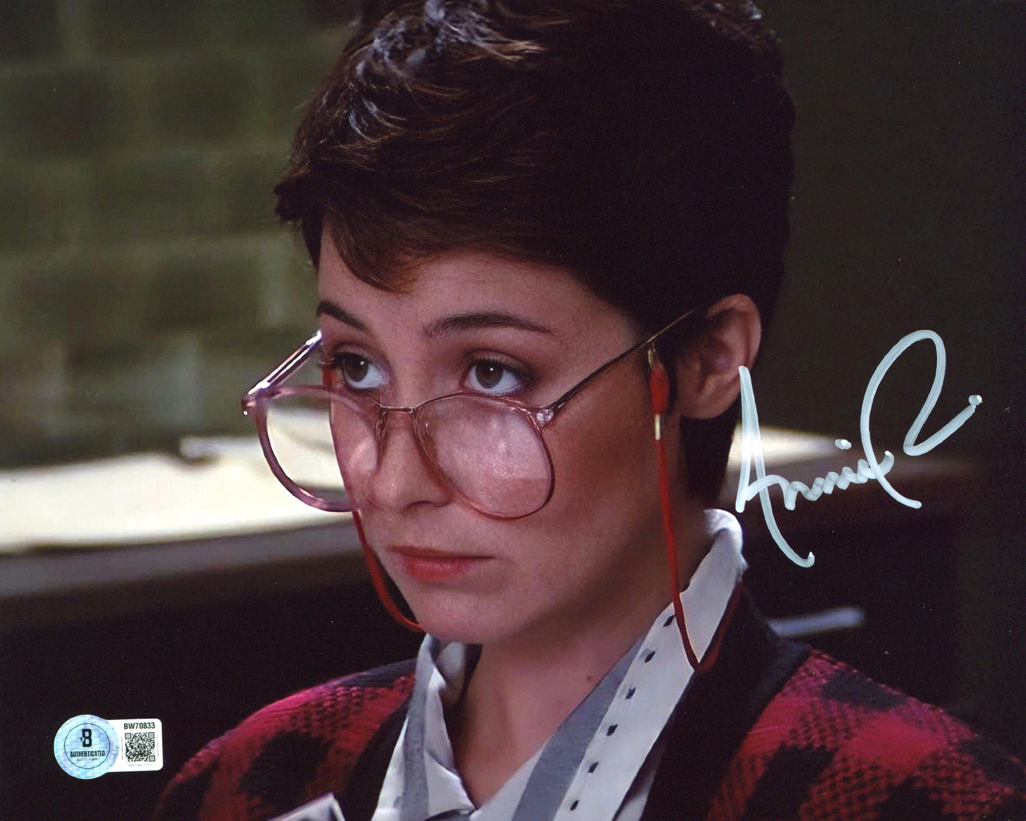 Annie Potts Ghostbusters Authentic Signed 8x10 Horizontal Photo BAS 17