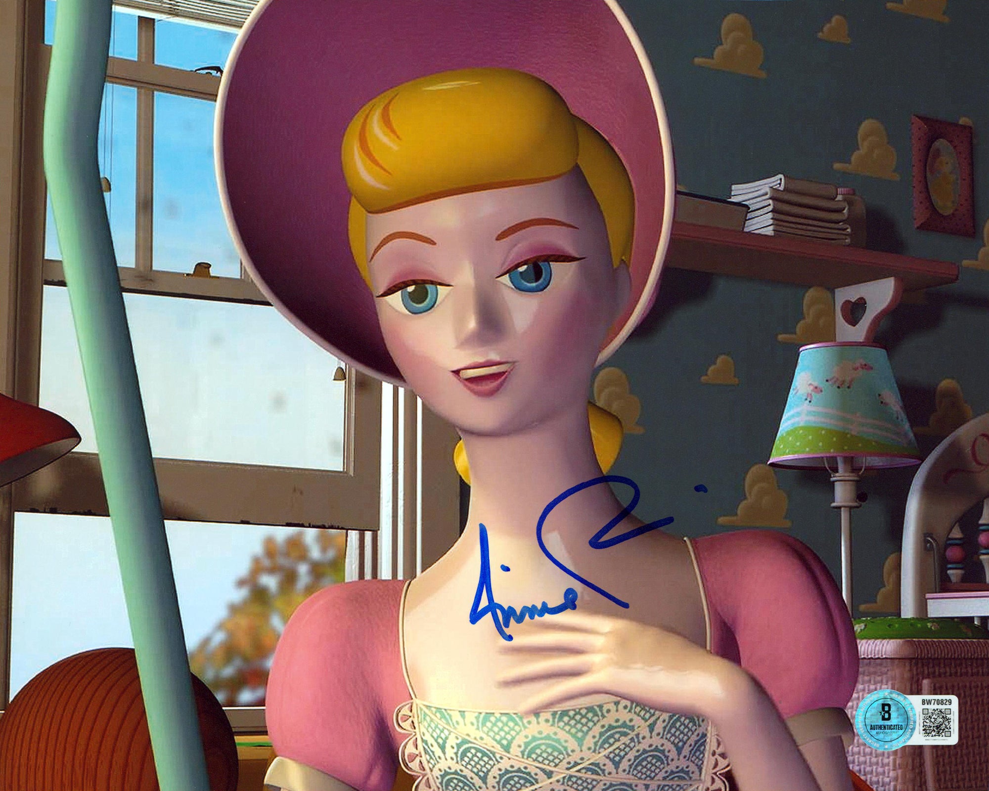 Annie Potts Toy Story Authentic Signed 8x10 Horizontal Photo Autographed BAS 20
