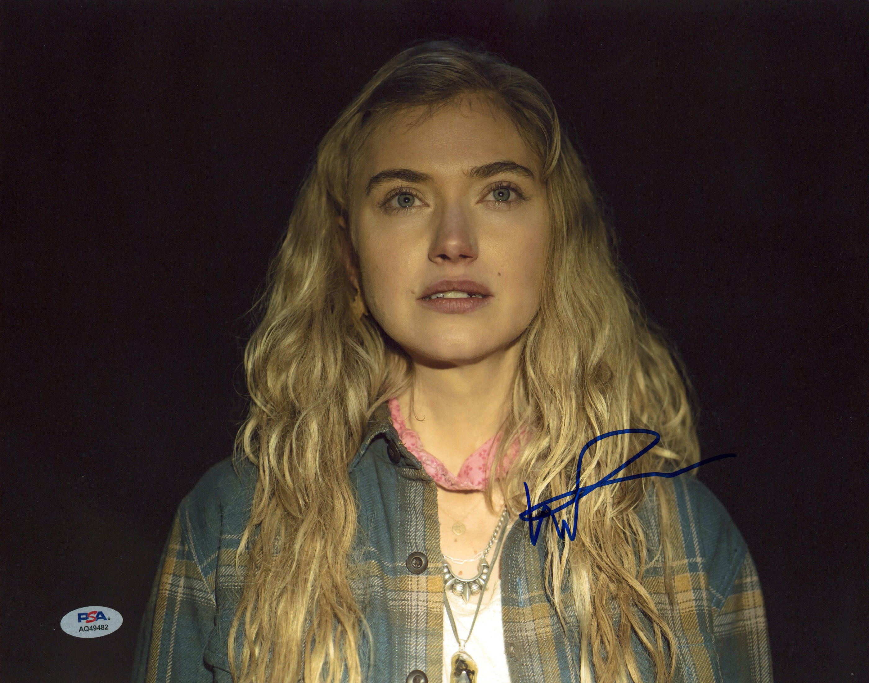 Imogen Poots All Of You Authentic Signed 11x14 Horizontal Photo PSA/DNA #AQ49482