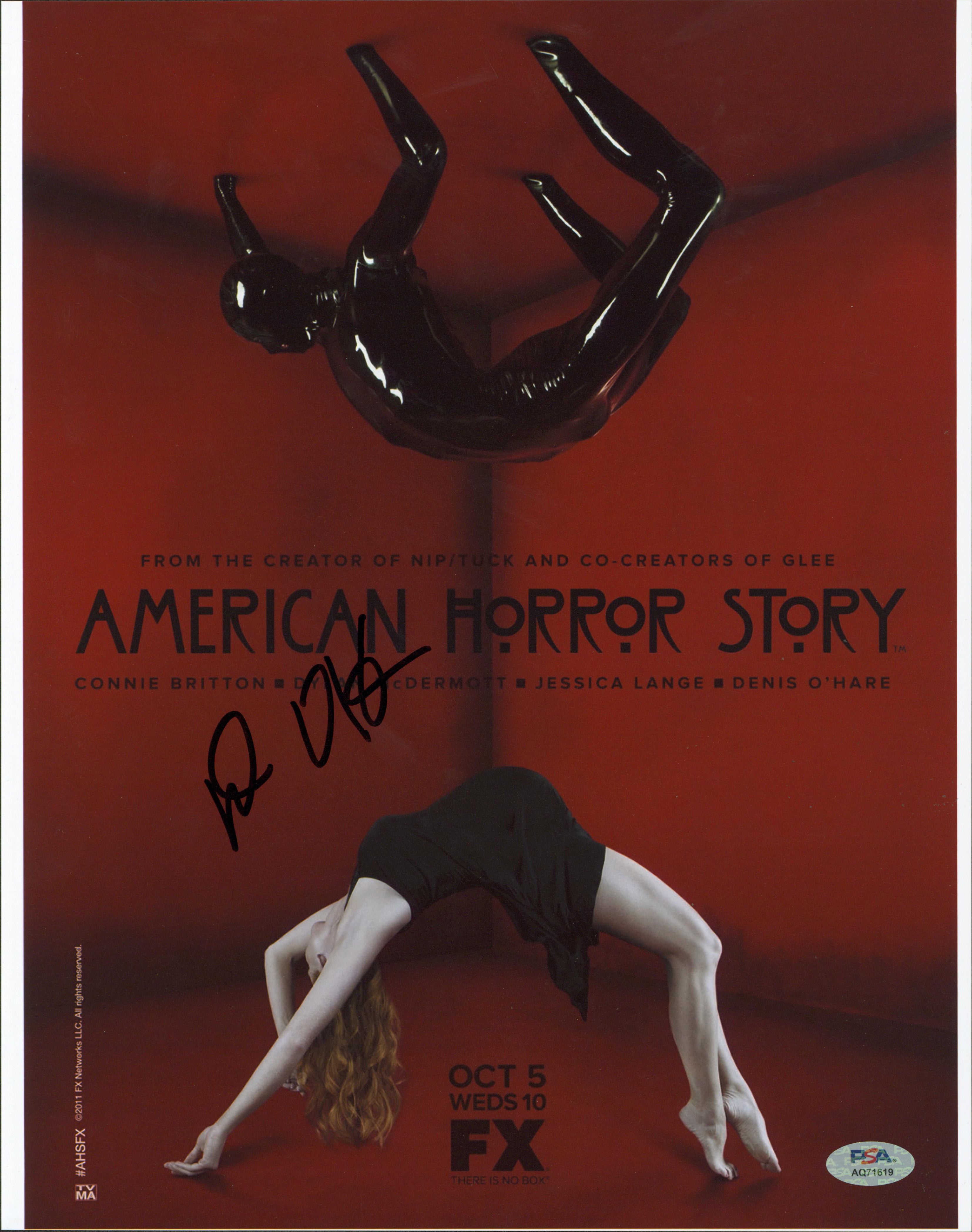 Denis O'Hare American Horror Story Authentic Signed 11x14 Photo PSA/DNA #AQ71619