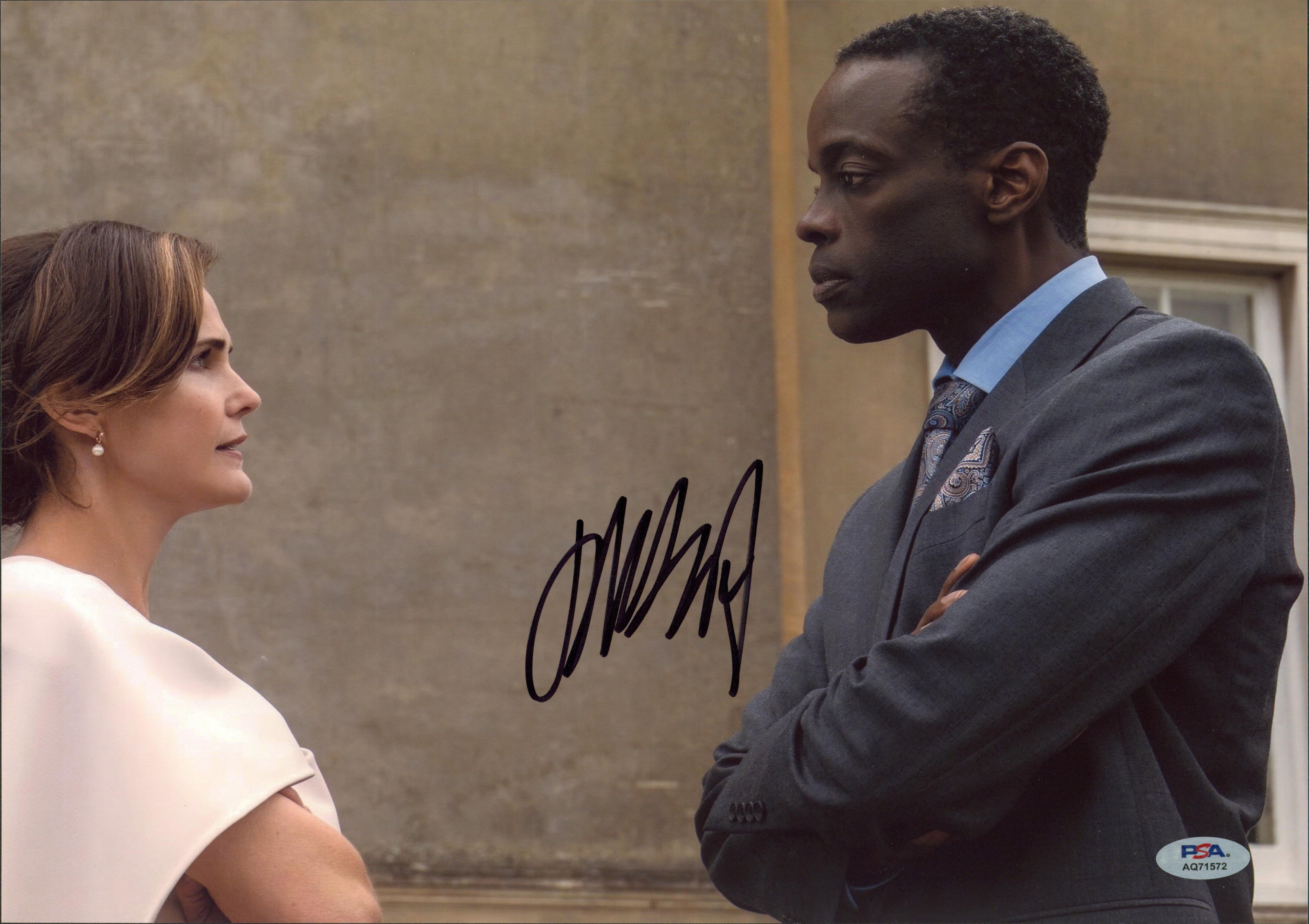 Ato Essandoh The Diplomat Authentic Signed 11x14 Photo PSA/DNA #AQ71572