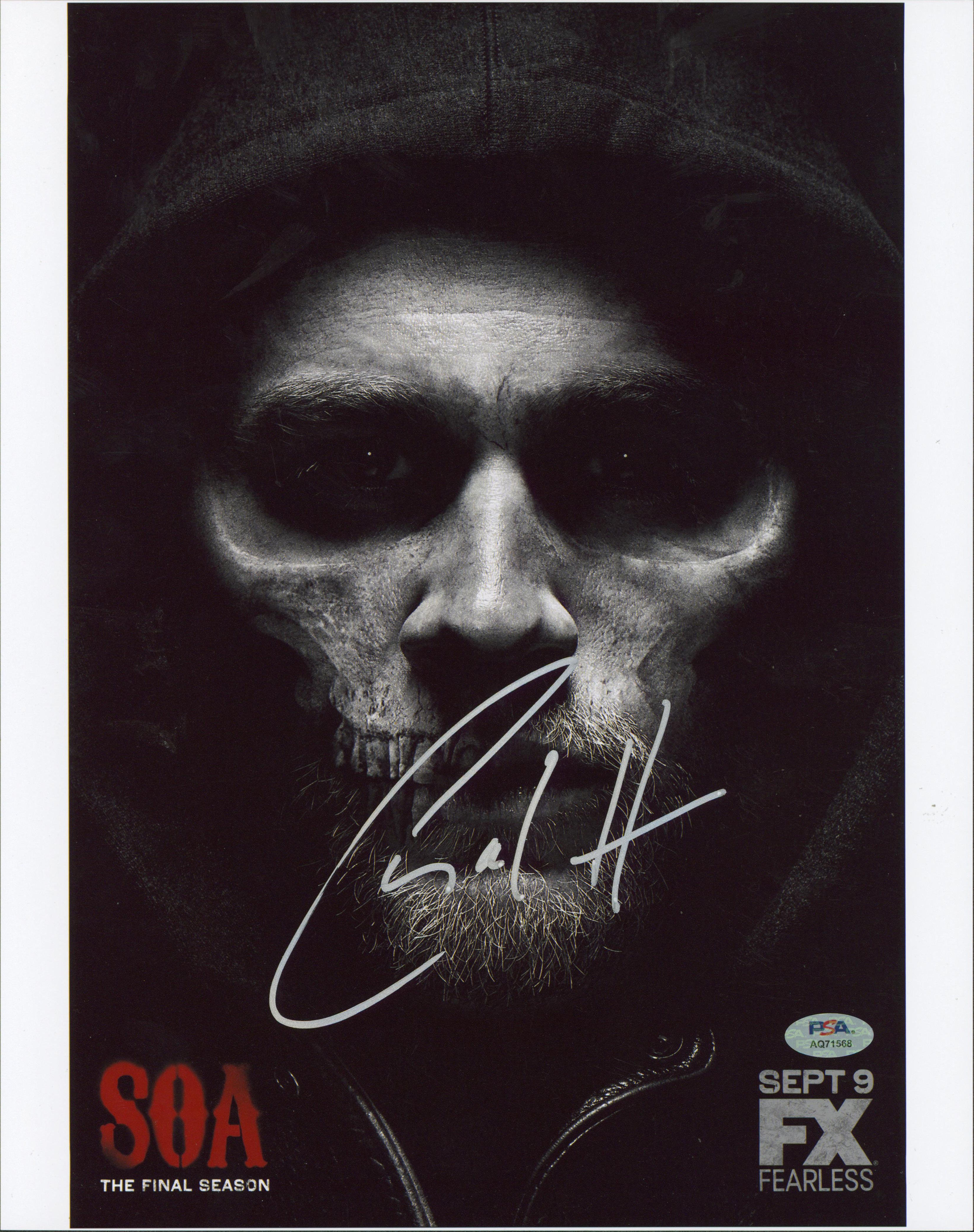 Charlie Hunnam Sons of Anarchy Signed 11x14 Photo PSA/DNA #AQ71568