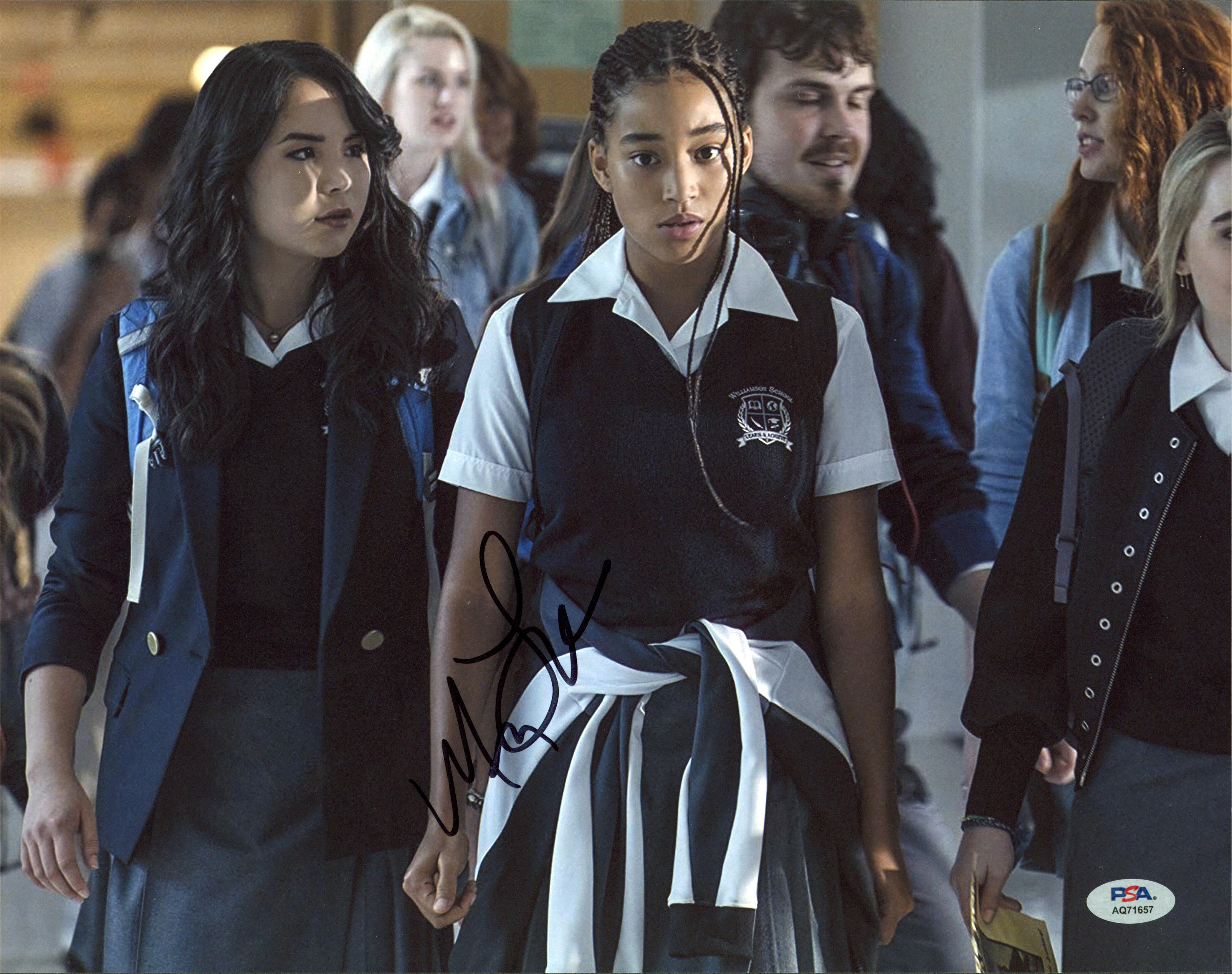 Megan Lawless The Hate U Give Authentic Signed 11x14 Photo PSA/DNA #AQ71657