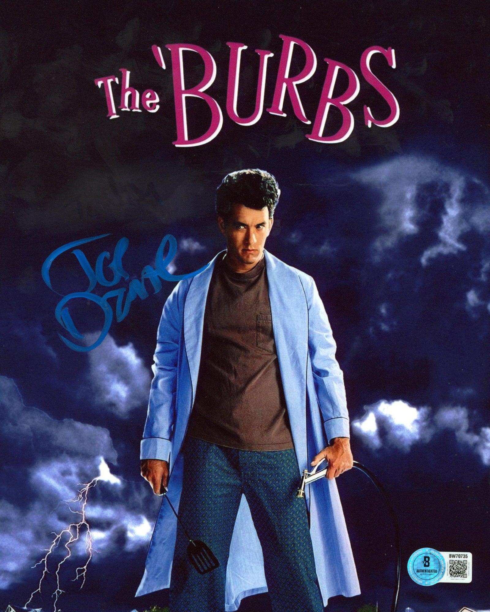 Joe Dante The Burbs Authentic Signed 8x10 Vertical Photo BAS #BW70735