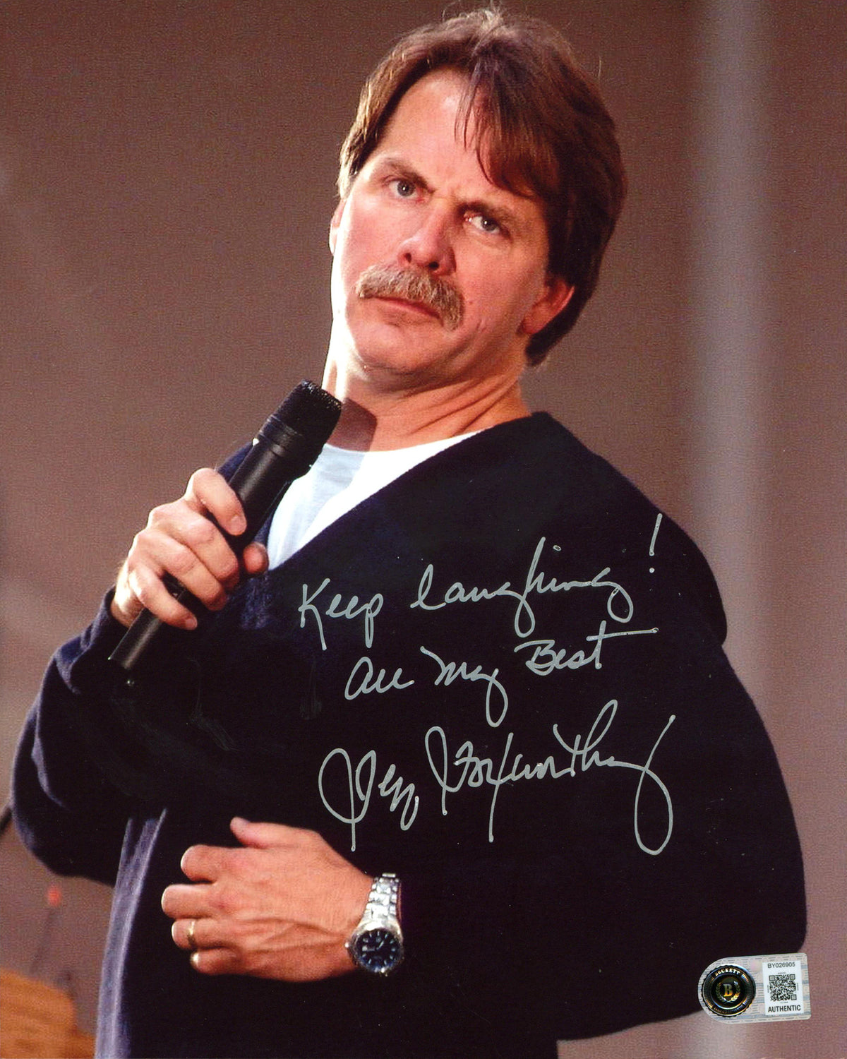 Jeff Foxworthy Comedian "All My Best" Authentic Signed 8x10 Vertical Photo BAS 7