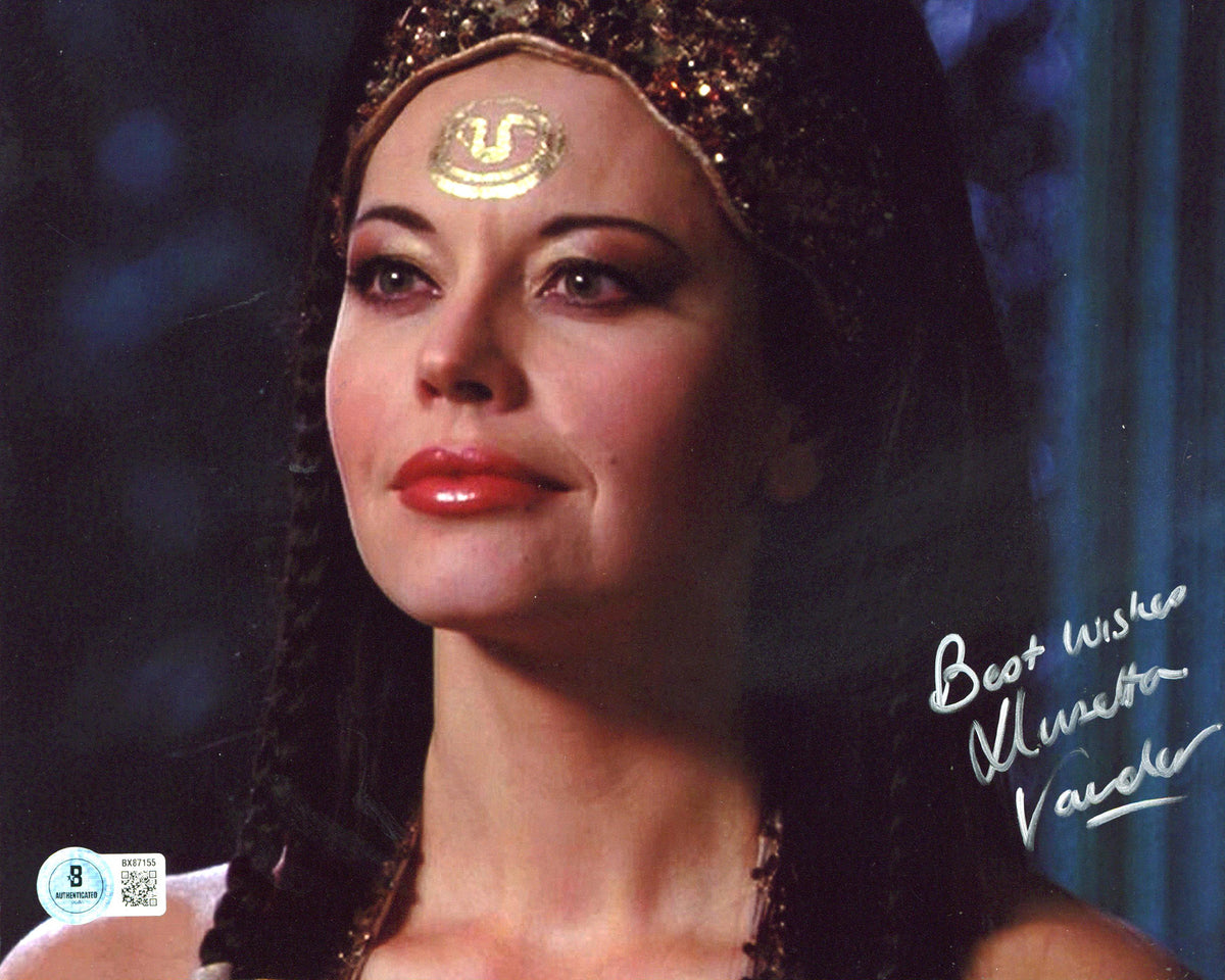Musetta Vander Mortal Kombat "Best Wishes" Authentic Signed 8x10 Photo BAS 3