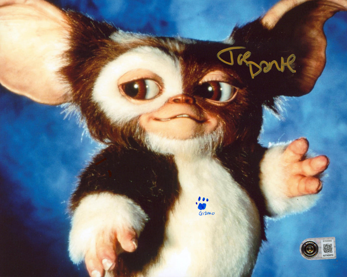 Joe Dante Gremlins Gizmo Authentic Signed 8x10 Horizontal Photo BAS #BY026942