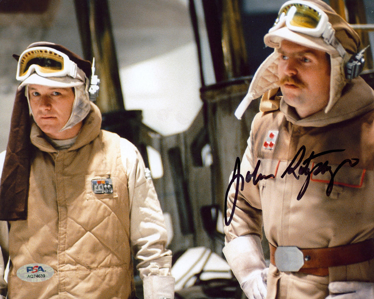 John Ratzenberger Star Wars The Empire Strikes Back Signed 8x10 Photo PSA/DNA 7