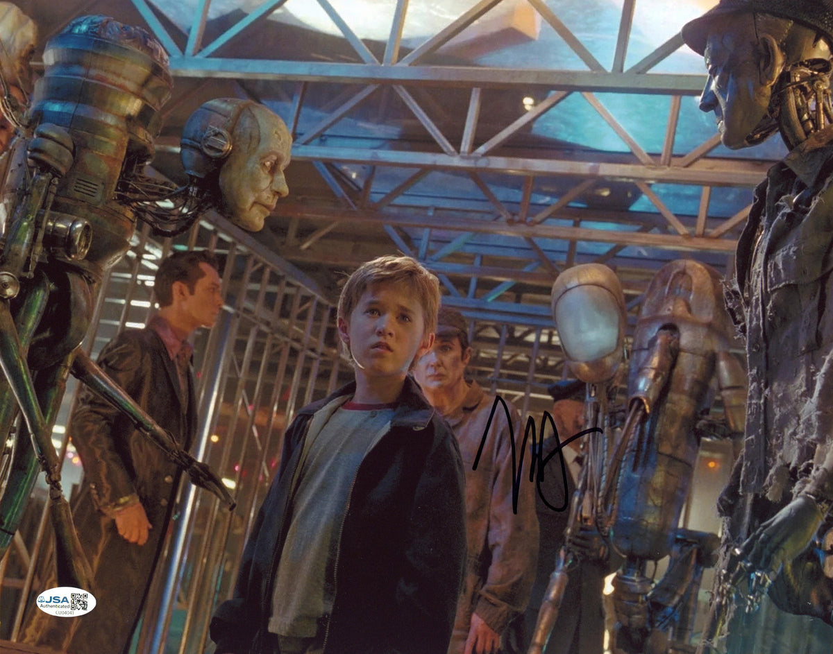 Haley Joel Osment A.I. Artificial Intelligence Signed 11x14 Photo JSA #CU04041
