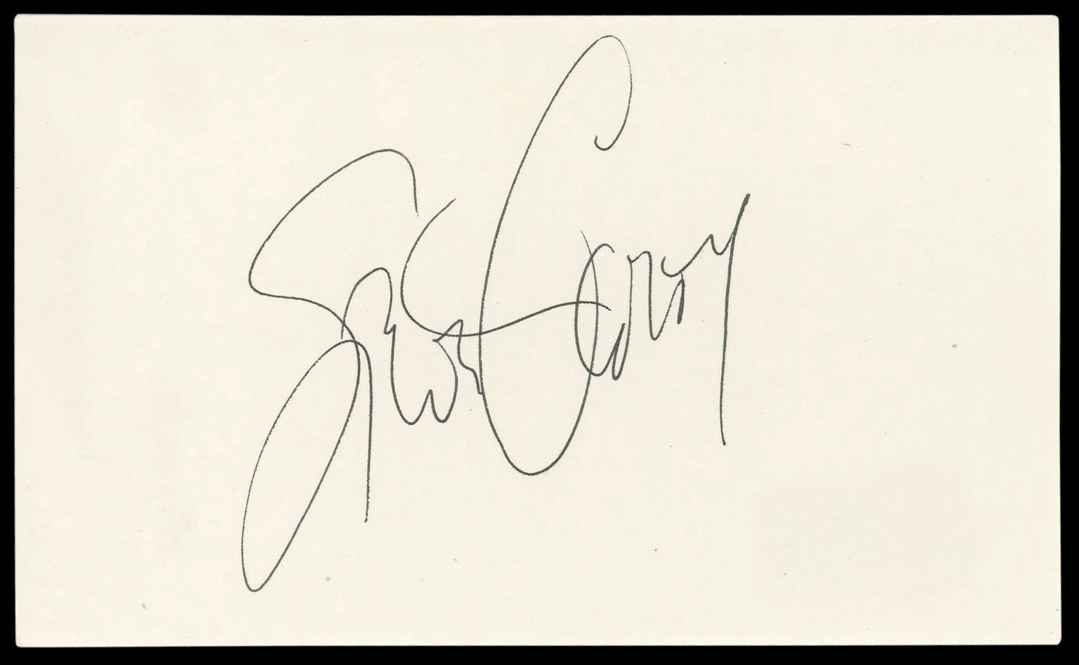 Dodgers Steve Garvey Authentic Signed Index Card Autographed BAS #BM56937