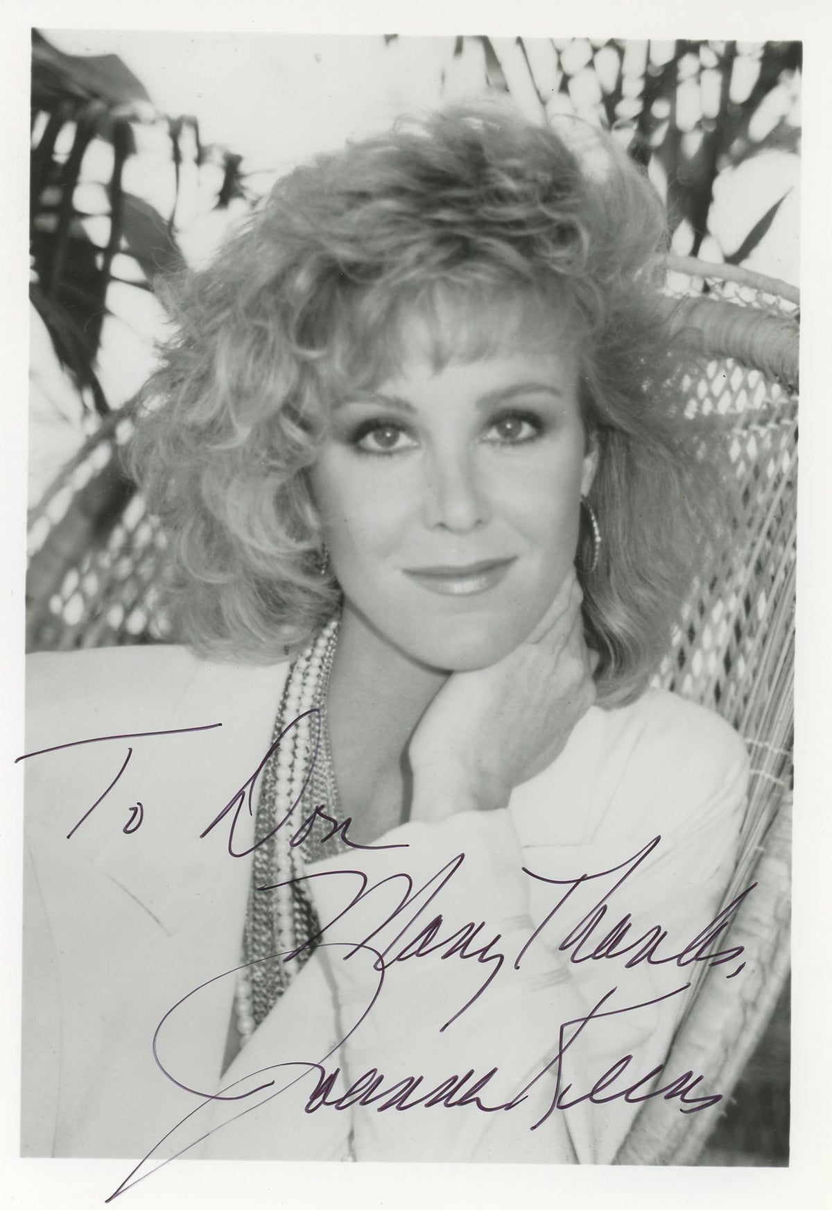 Joanna Kerns Growing Pains "To Don Many Thanks" Signed 5x7 Photo BAS #BK43327