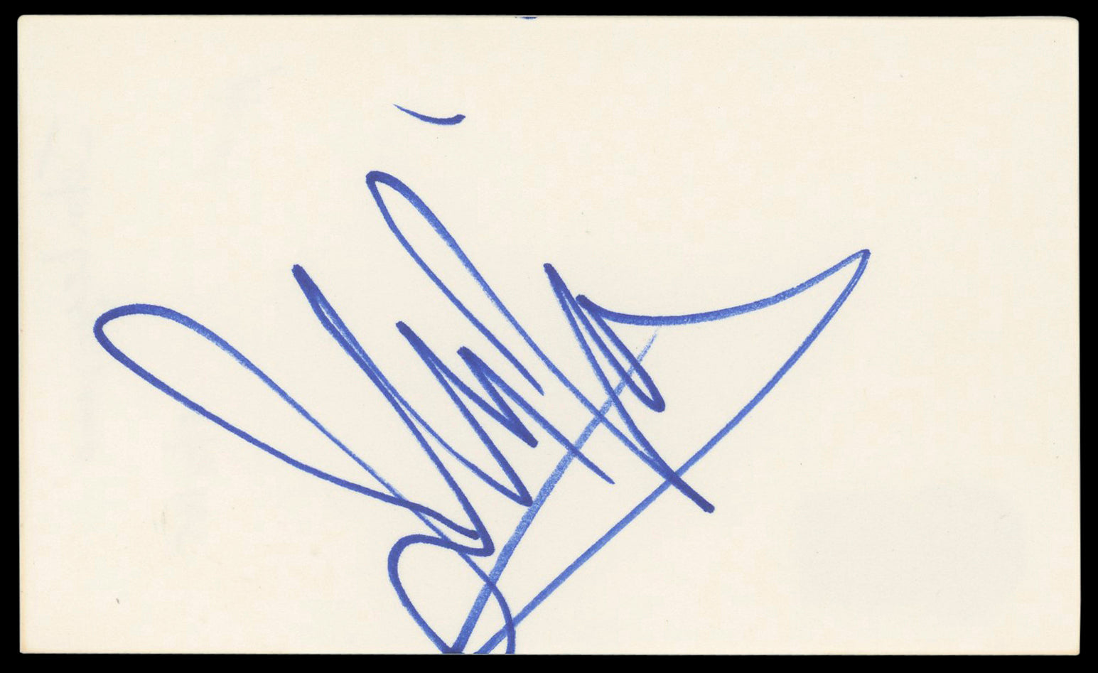 John Leguizamo Romeo & Juliet Authentic Signed 3x5 Index Card BAS #BM56955