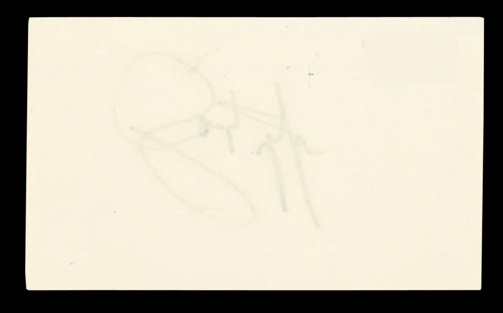 Sandy Lyle PGA TOUR Authentic Signed 3x5 Index Card Autographed BAS #BT03533