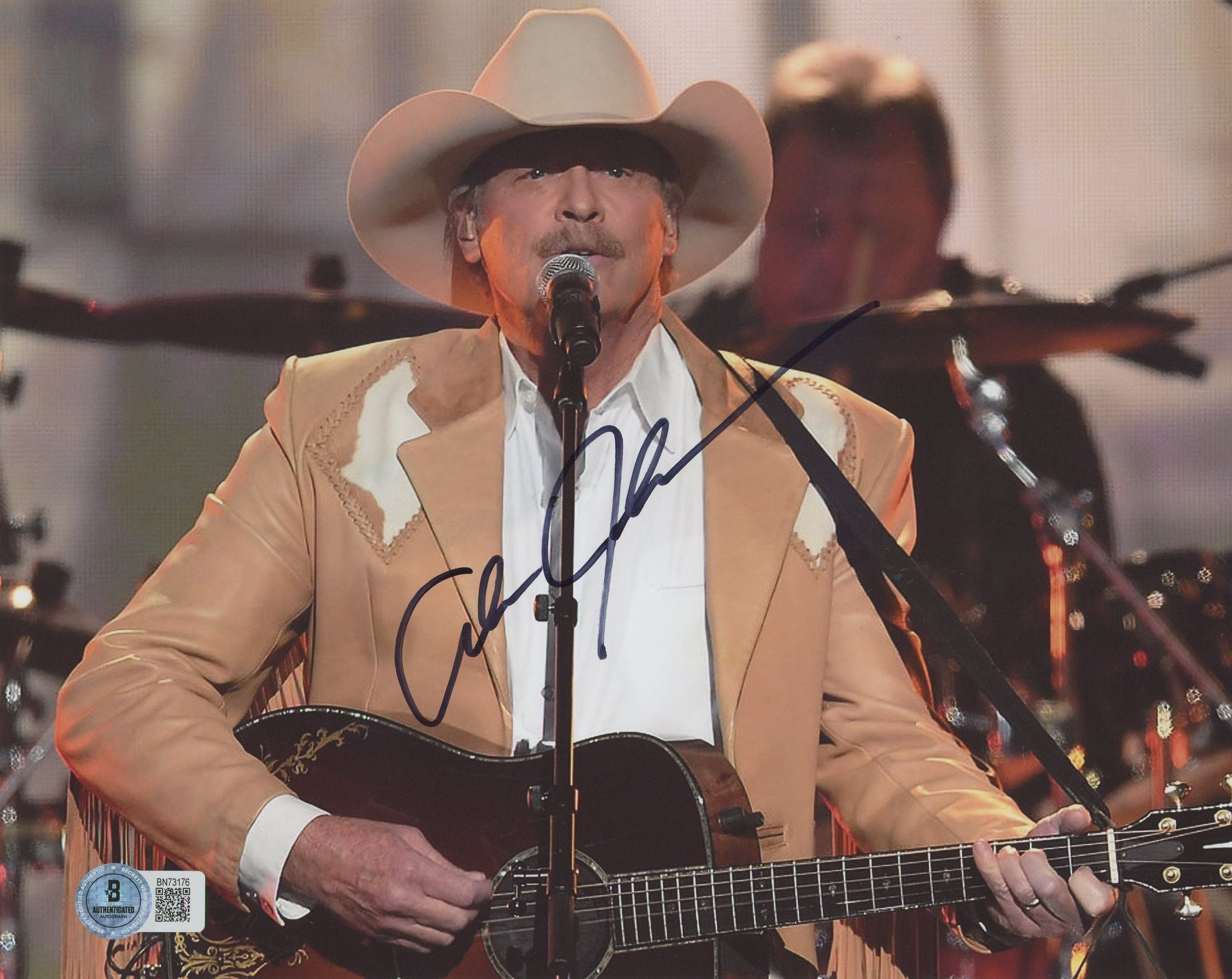 Alan Jackson Country Musician Authentic Signed 8x10 Photo BAS #BN73176