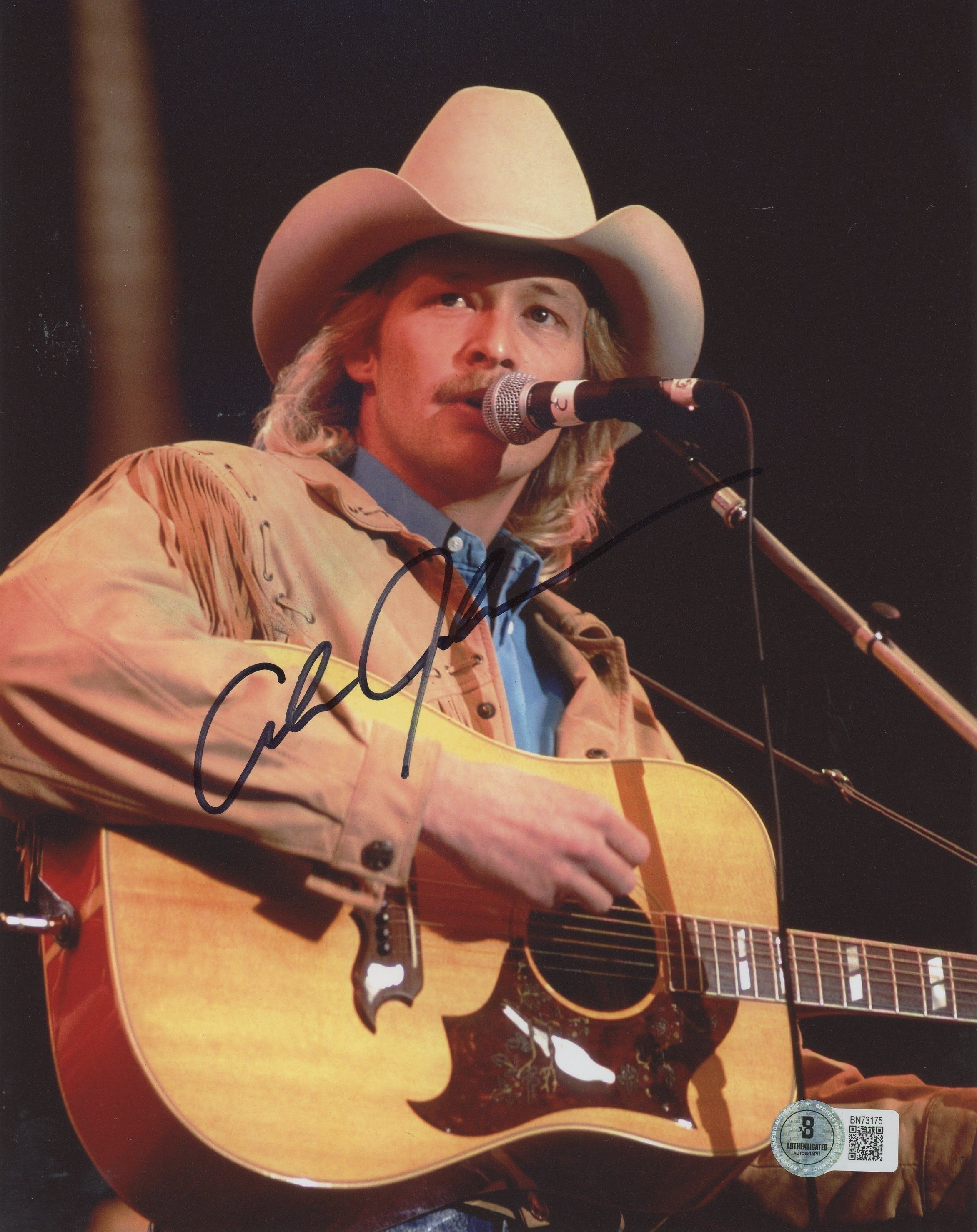 Alan Jackson Country Musician Authentic Signed 8x10 Photo BAS #BN73175