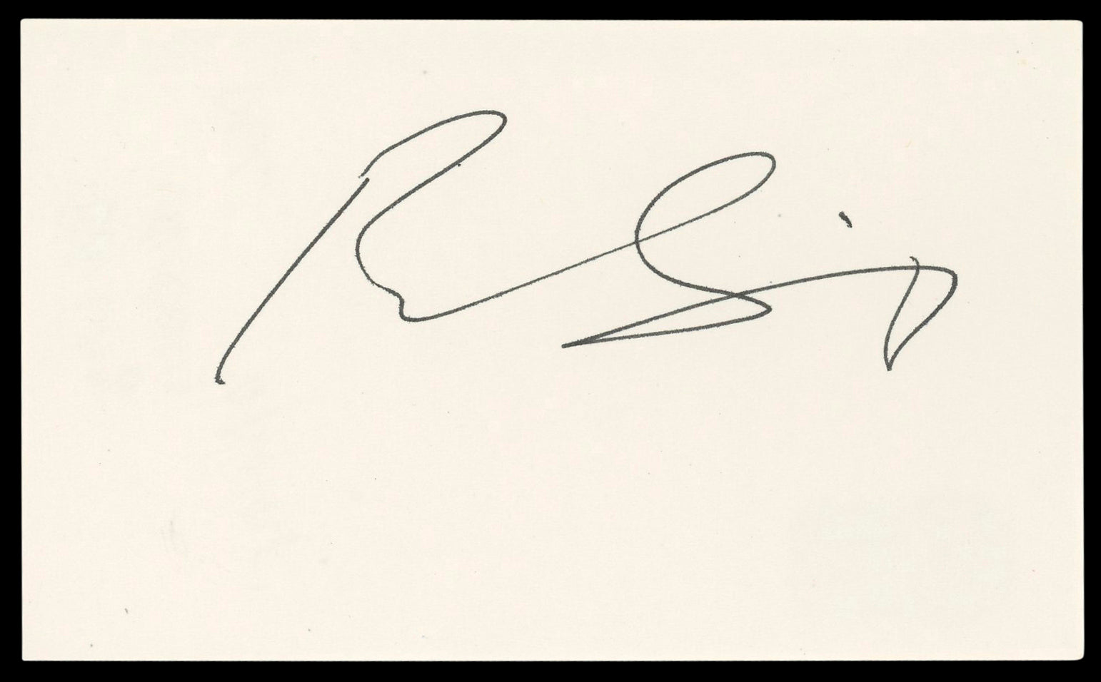 Bai Ling The Crow Authentic Signed 3x5 Index Card Autographed BAS #BM56959