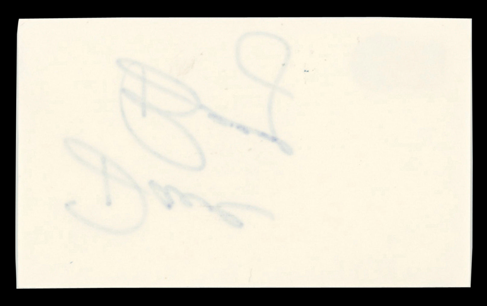 Pistons Dave Bing Authentic Signed 3x5 Index Card Autographed BAS #BT03542