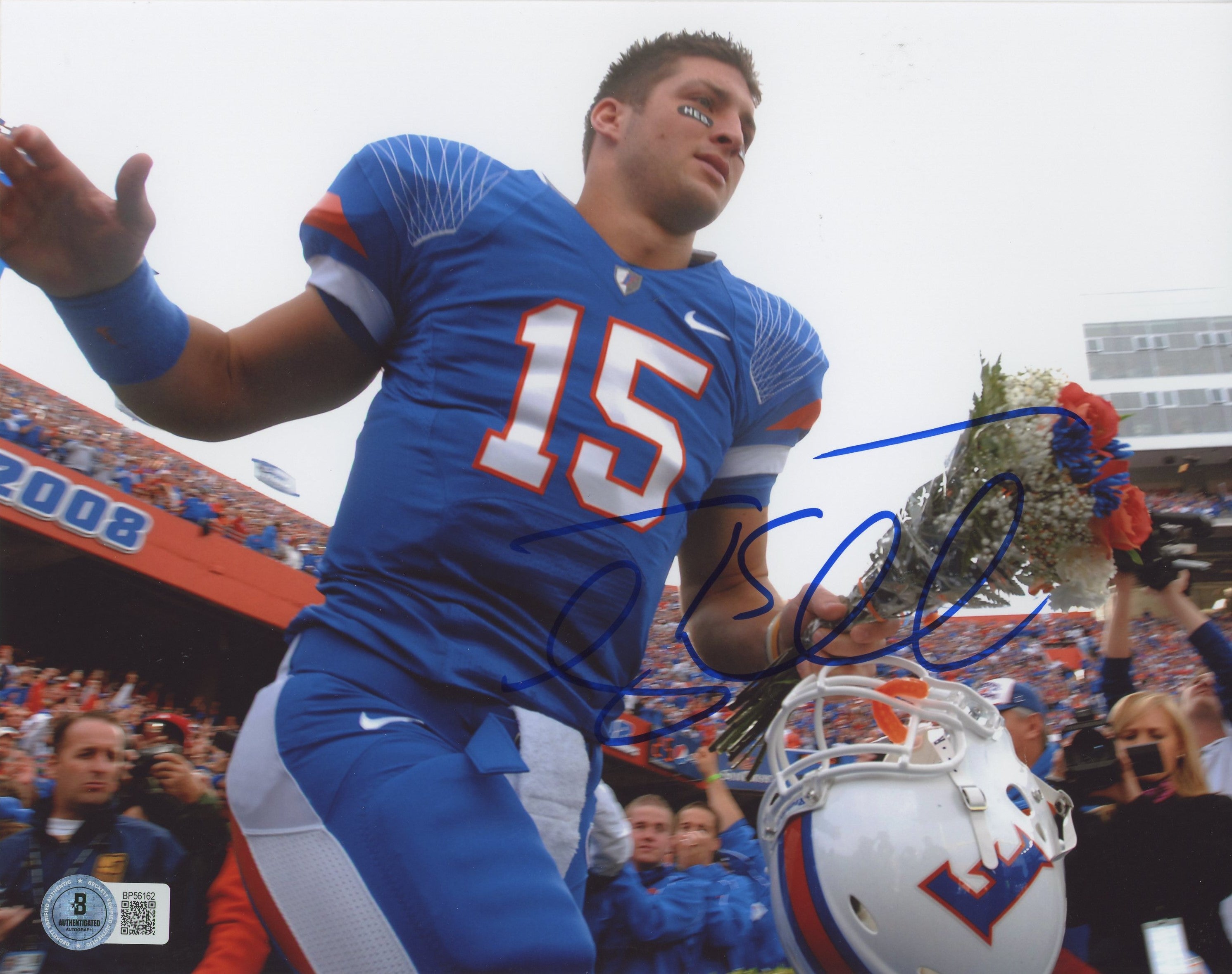 Florida Tim Tebow Authentic Signed 8x10 Photo Autographed BAS #BP56162