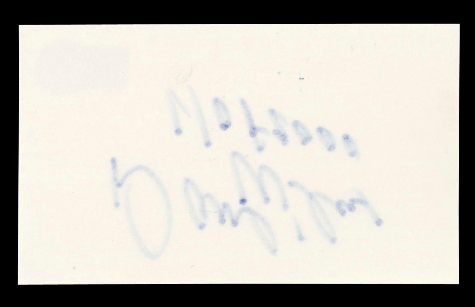 49ers Dave Wilcox "HOF 2000" Authentic Signed 3x5 Index Card BAS #BT03671