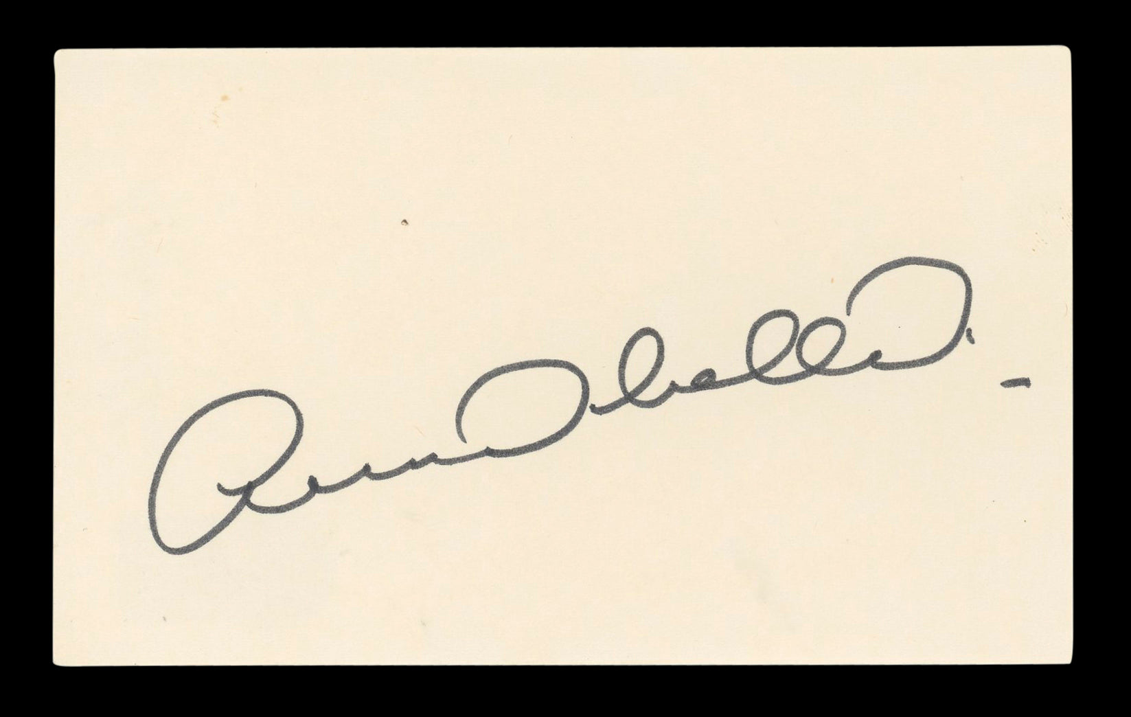 Annabella Authentic Signed 3x5 Index Card Autographed BAS #BM57151