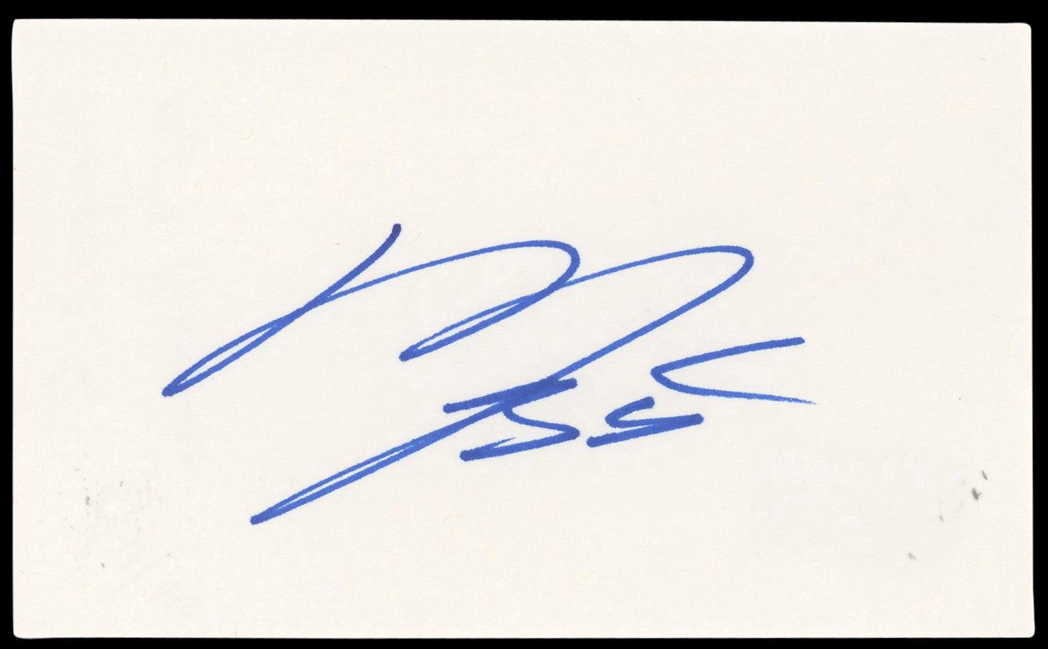 Maggie Q Divergent Authentic Signed 3x5 Index Card Autographed BAS #BN89146