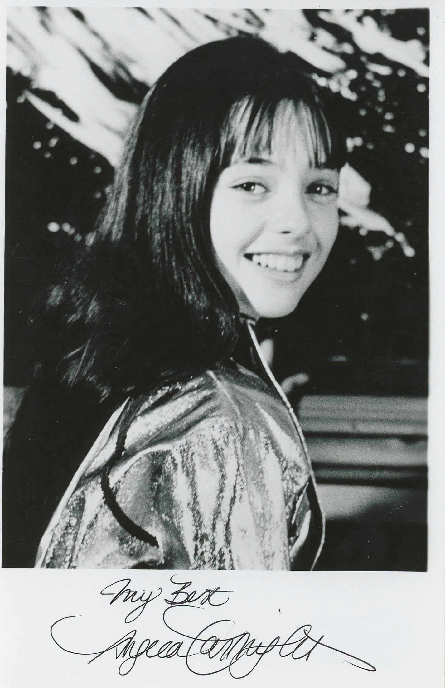 Angela Cartwright Danny Thomas Show "My Best" Signed 5x7.5 Photo BAS #BK43282
