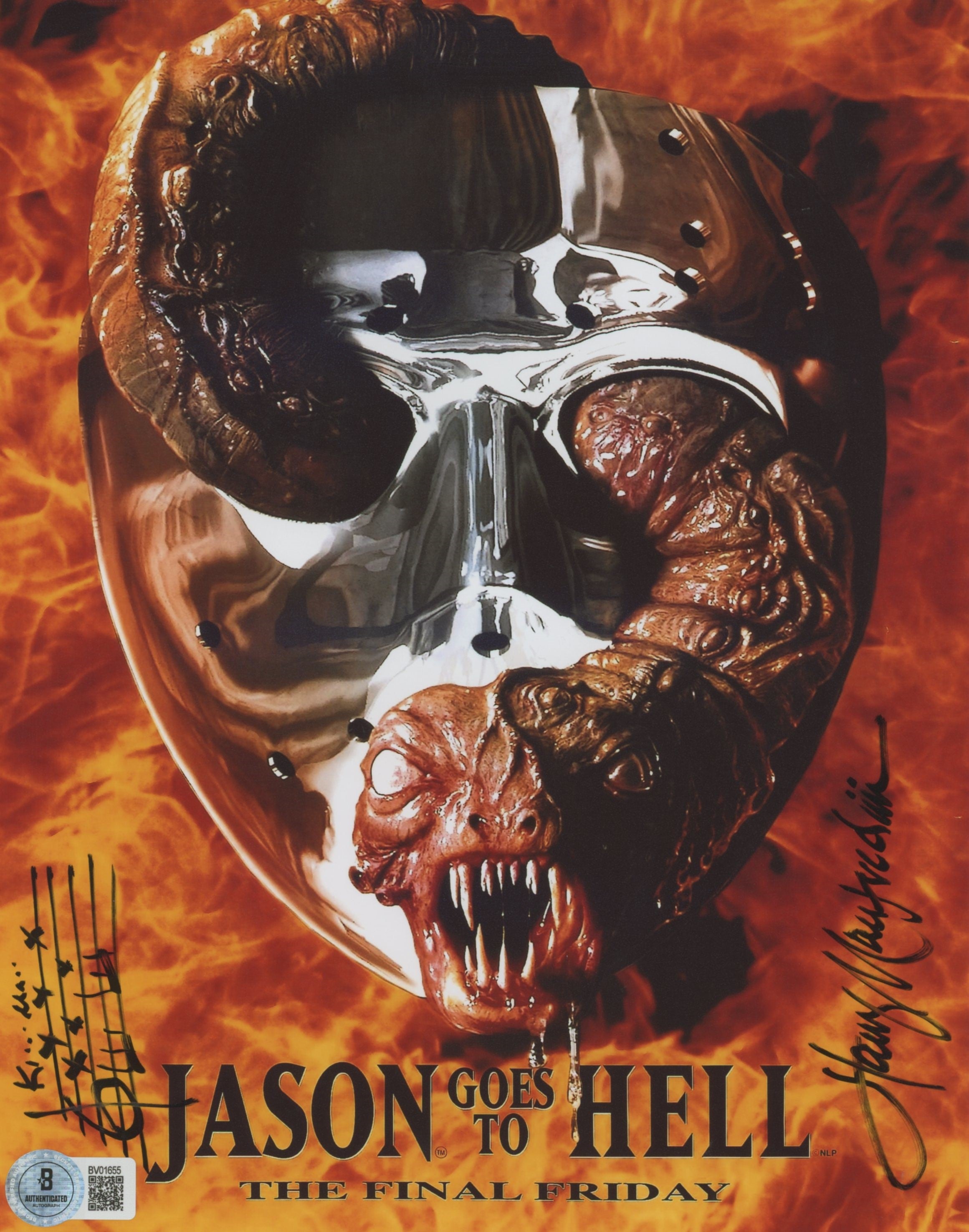 Harry Manfredini Friday The 13th Authentic Signed 8x10 Photo w/ Sketch BAS 8