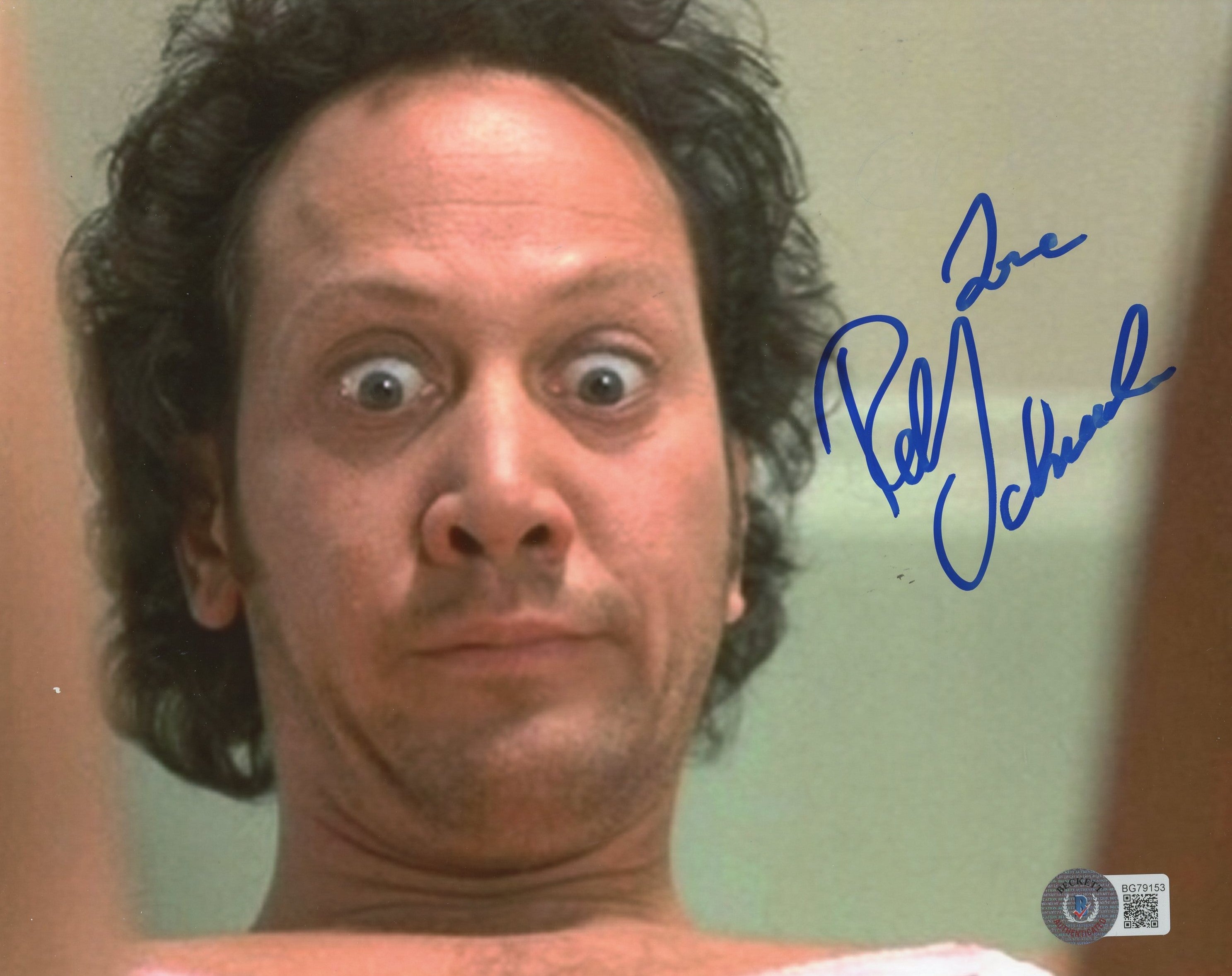 Rob Schneider Deuce Bigalow: Male Gigolo Love Signed 8x10 Photo BAS #BG79153