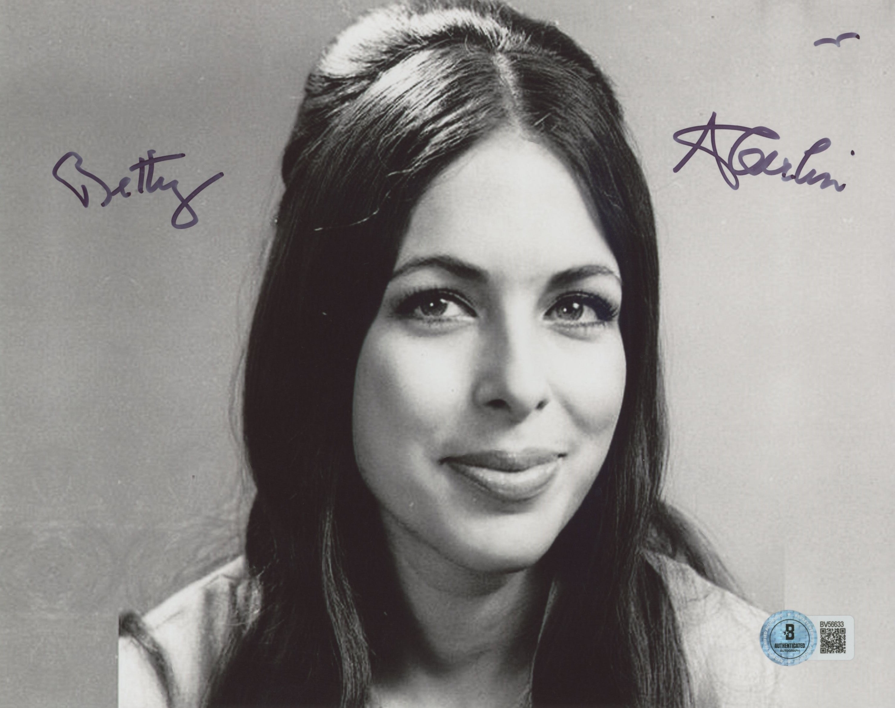 Betty Aberlin Mister Rogers' Authentic Signed 8x10 Horizontal Photo BAS 1