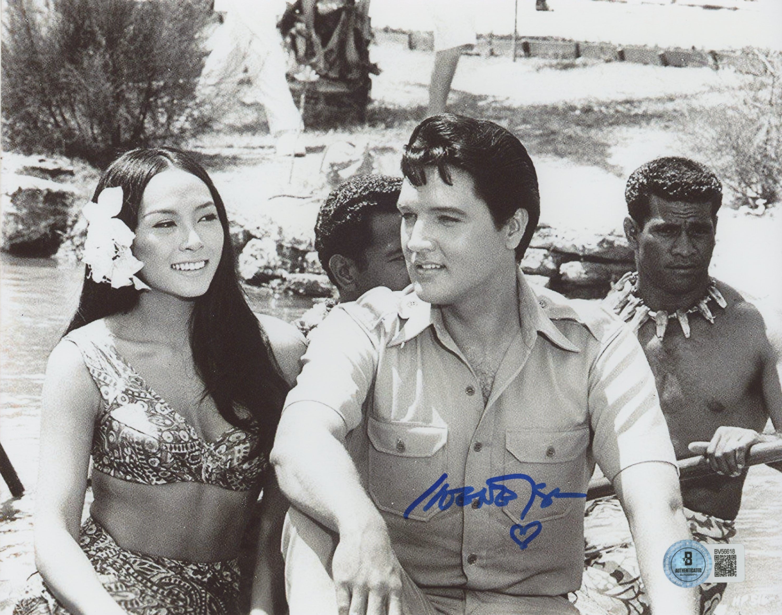 Irene Tsu Paradise, Hawaiian Style Authentic Signed 8x10 Horizontal Photo BAS 2