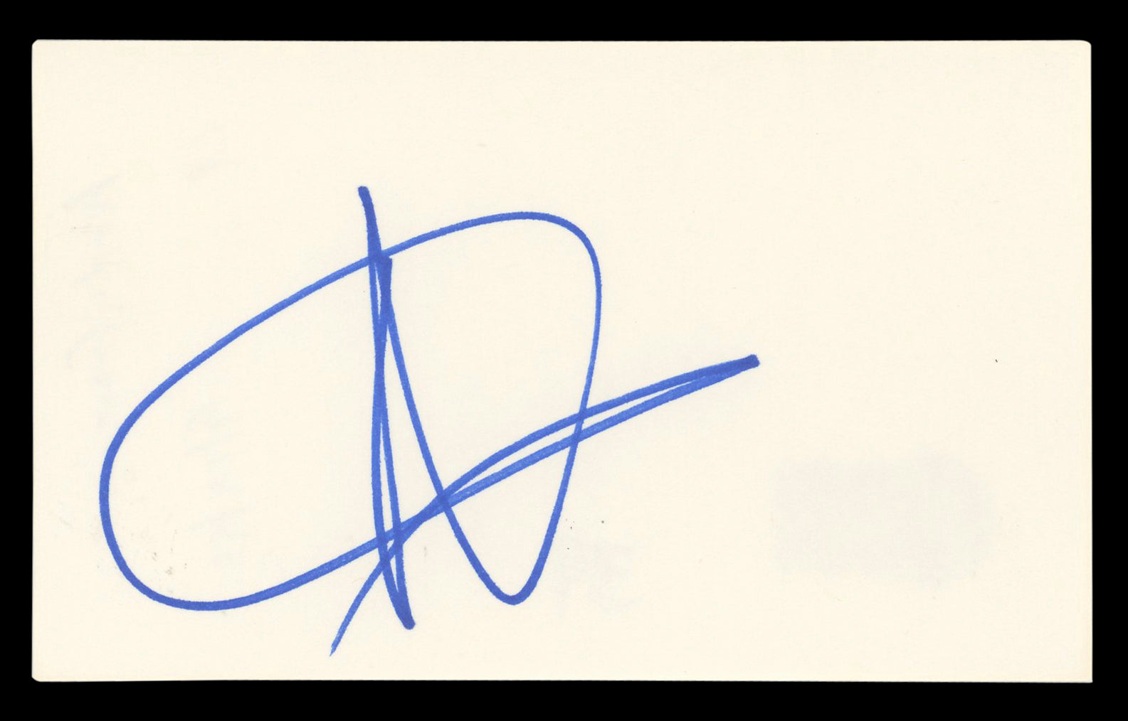 Andy García Ocean's 11 Authentic Signed 3x5 Index Card Autographed BAS #BL98547