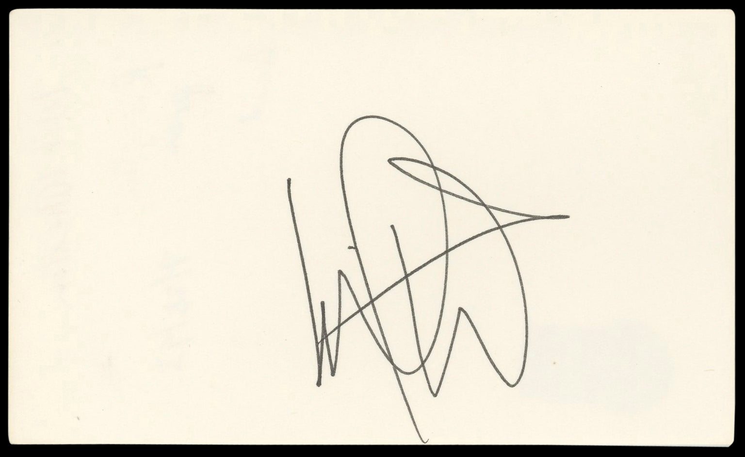 Will Wheaton Stand By Me Authentic Signed 3x5 Index Card BAS #BM58637