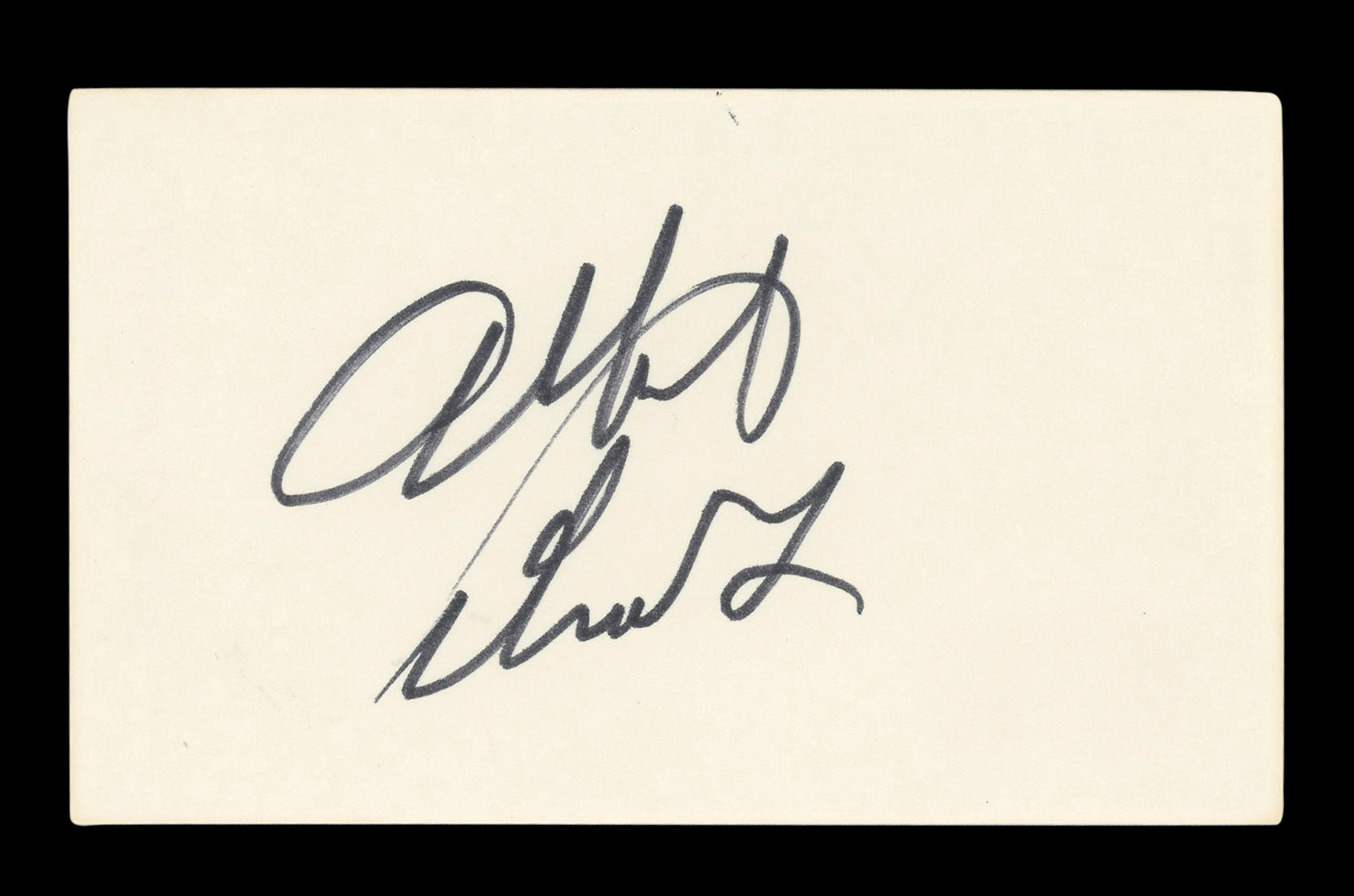 Albert Brooks Drive Authentic Signed 3x5 Index Card Autographed BAS #AD70129