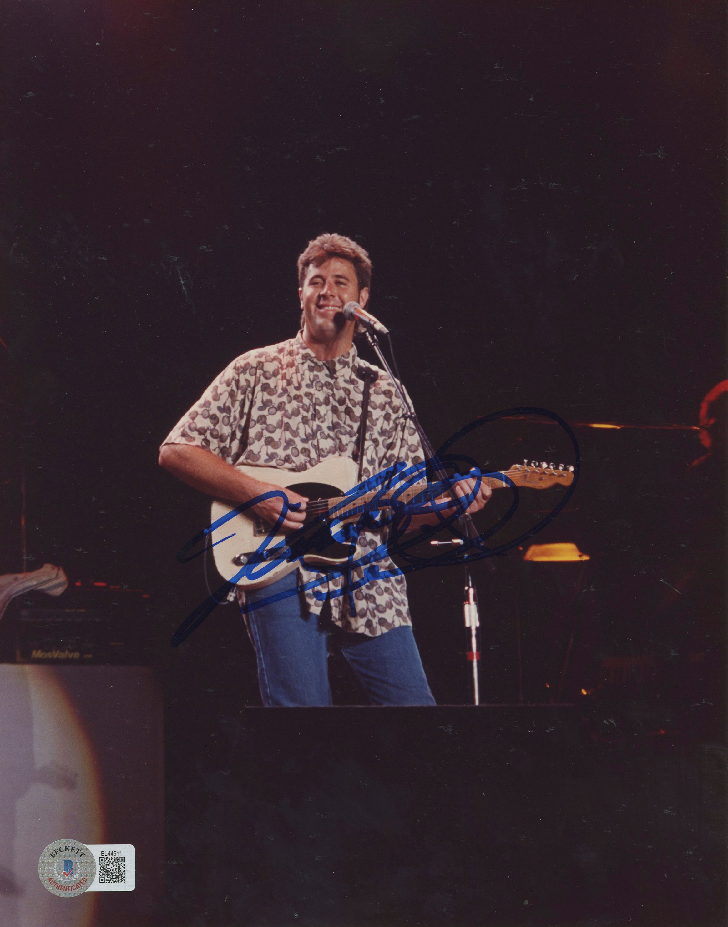 Vince Gill The Eagles Authentic Signed 8x10 Photo Autographed BAS #BL44611